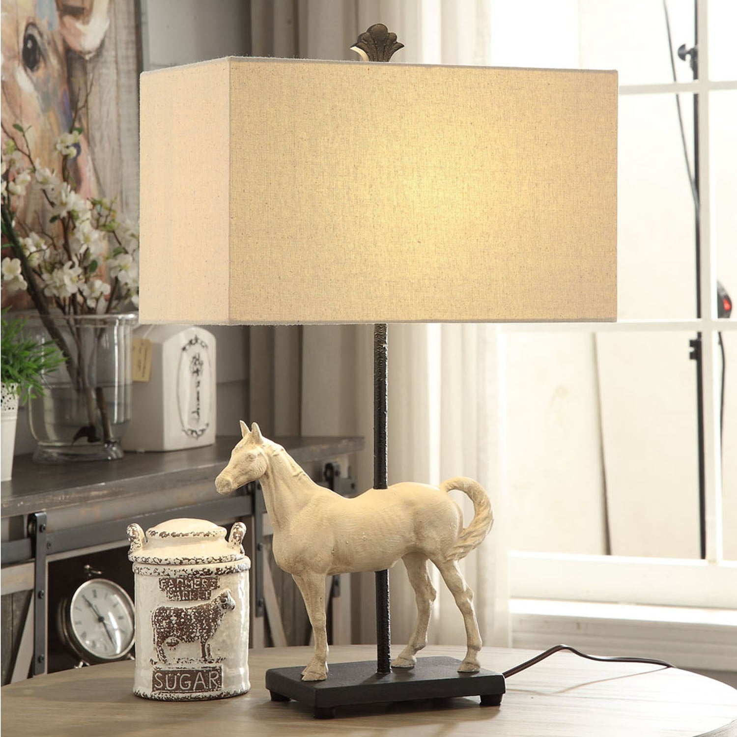 Horse Table Lamp
