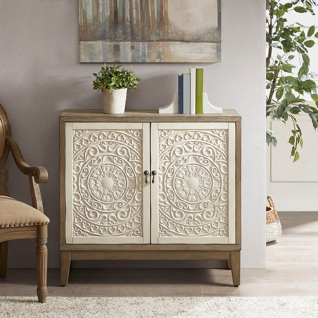 Accent Chest with 2 Doors and Shelves