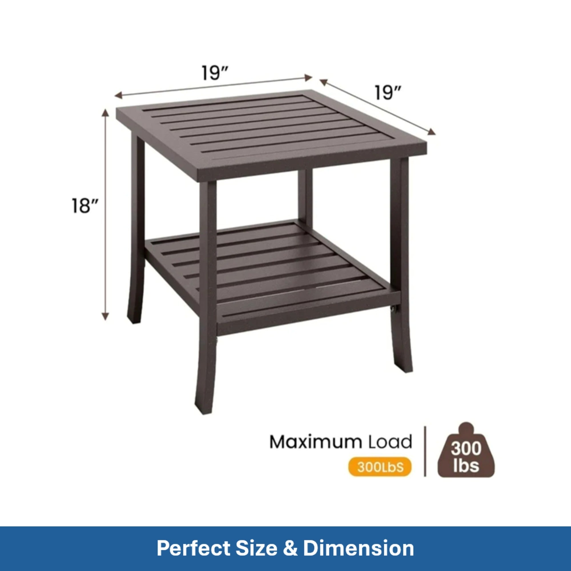Marisol 5 Piece Metal Patio Furniture Set with Loveseat