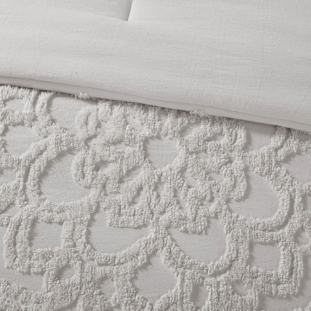 Laetitia 2-Piece Cotton Chenille Comforter Set