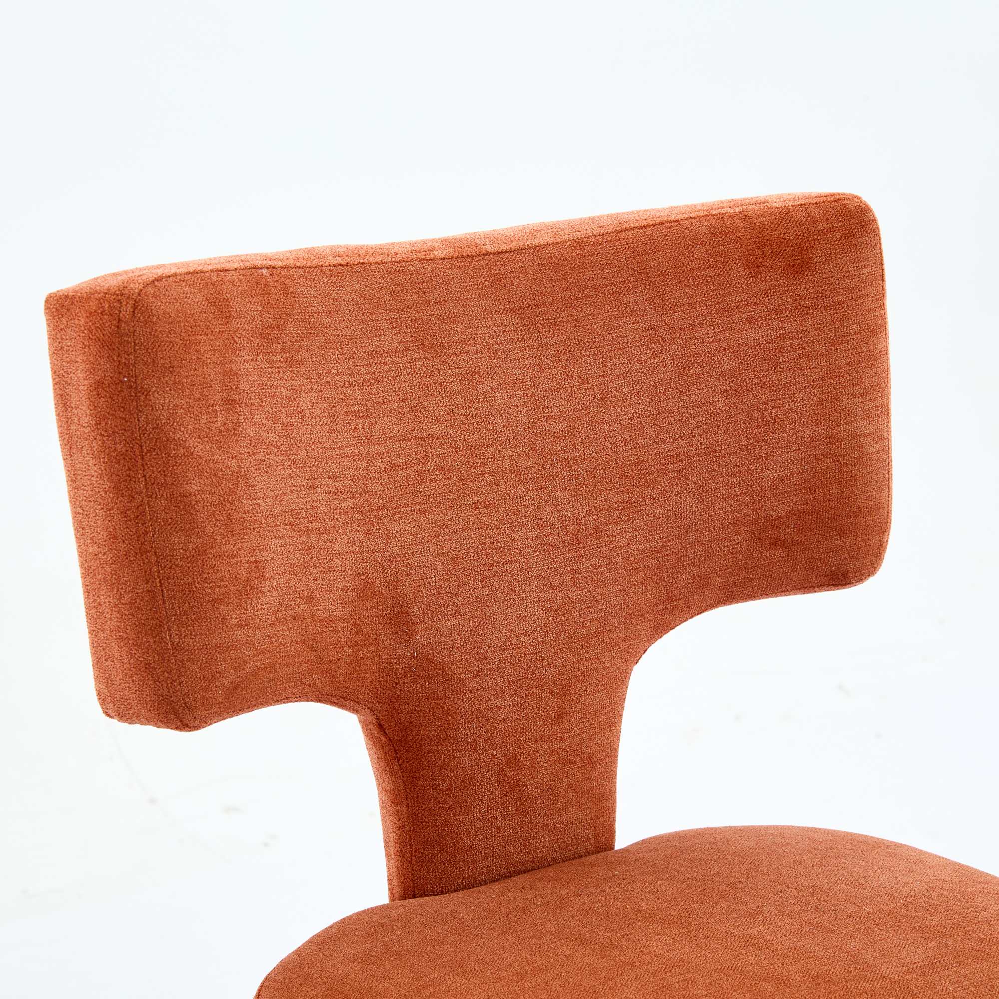 Upholstered T-Back Counter Height Bar Stools, Set of 2