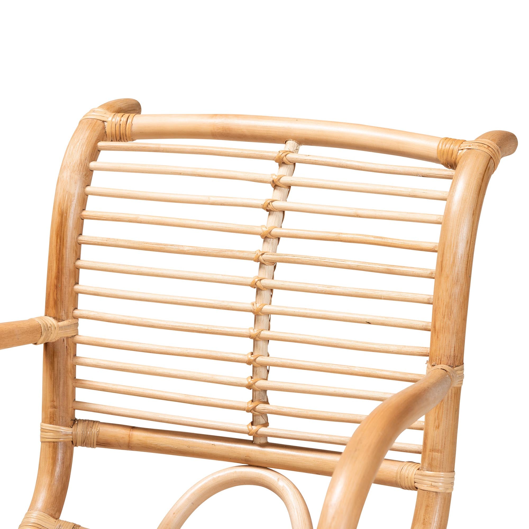 Yuki Rattan Lounge Chair