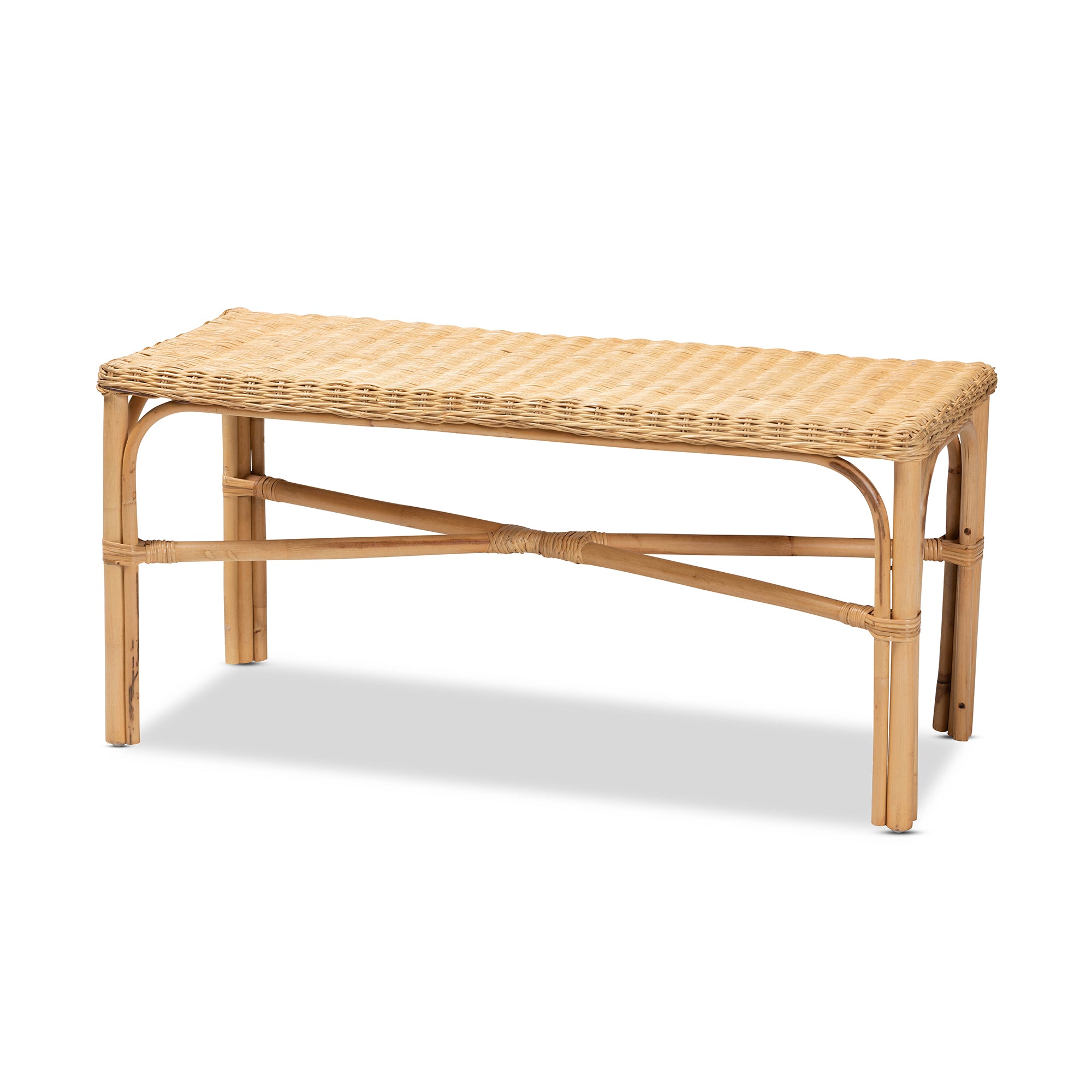 Gerald Rattan Accent Bench