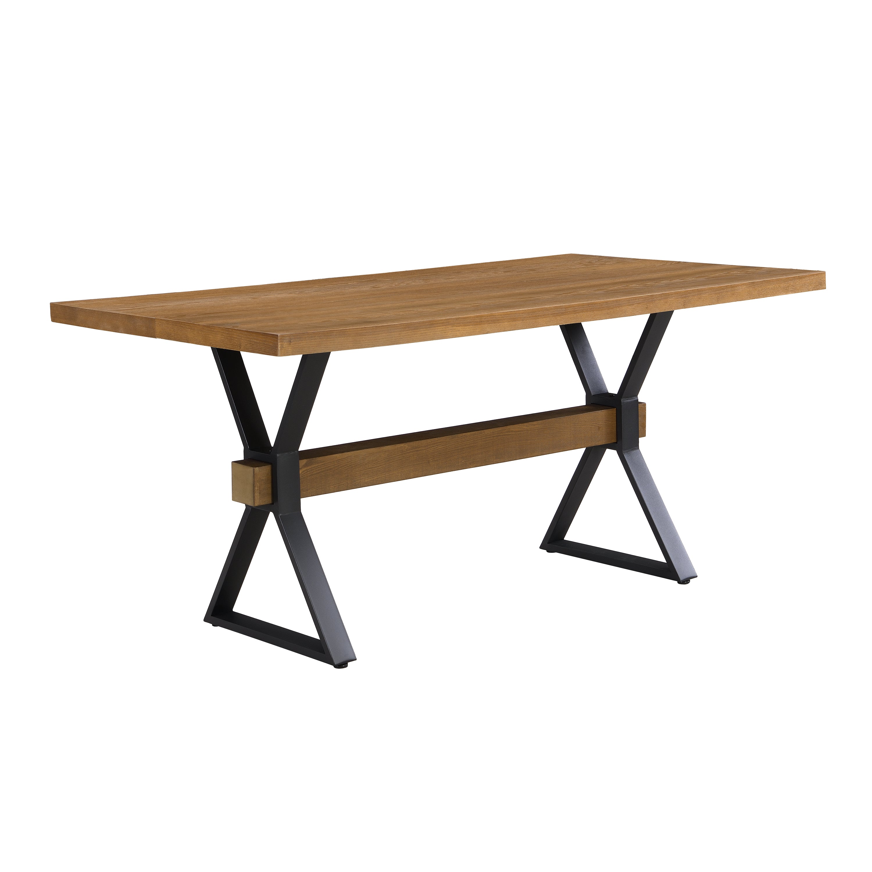 Hartsdale Rectangular Dining Table with X-Shaped Base