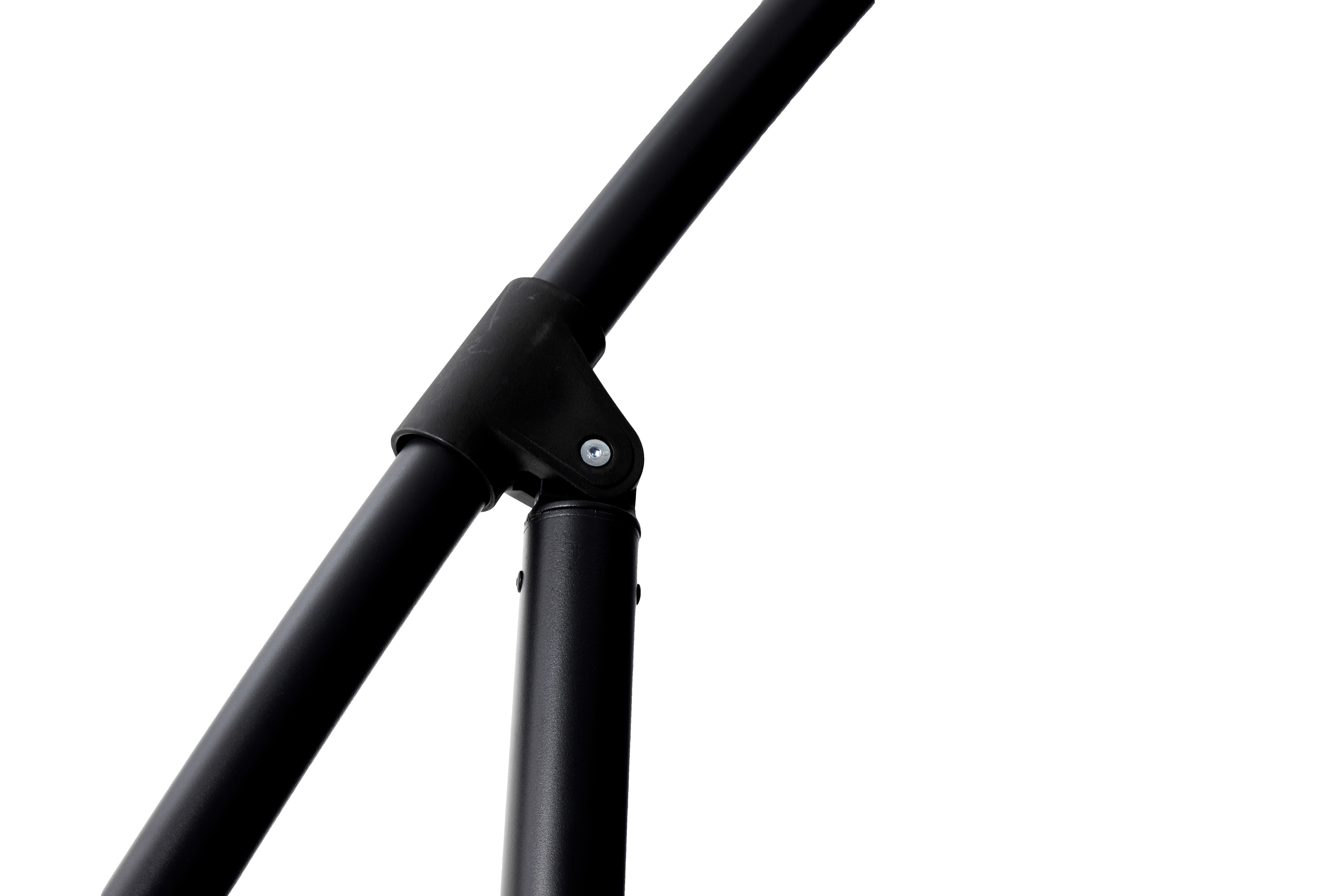 10' Offset Hanging Market Patio Umbrella w/Easy Tilt Adjustment, Base Not Included