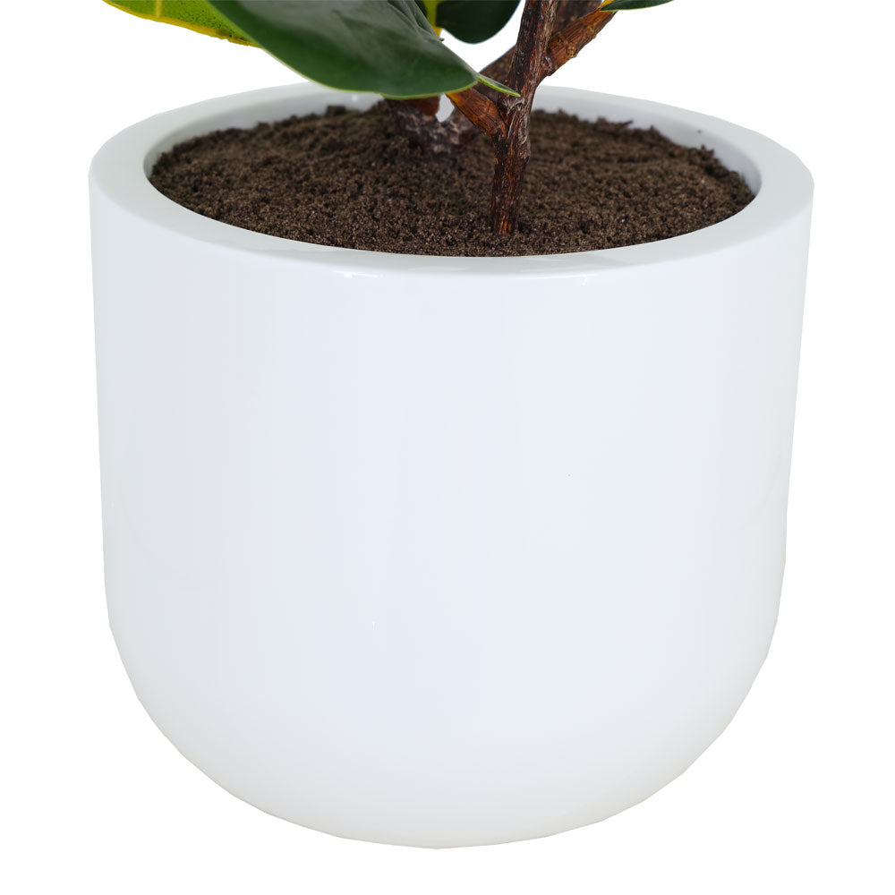 Faux Potted Fiddle Leaf Fig Tree, 3 ft
