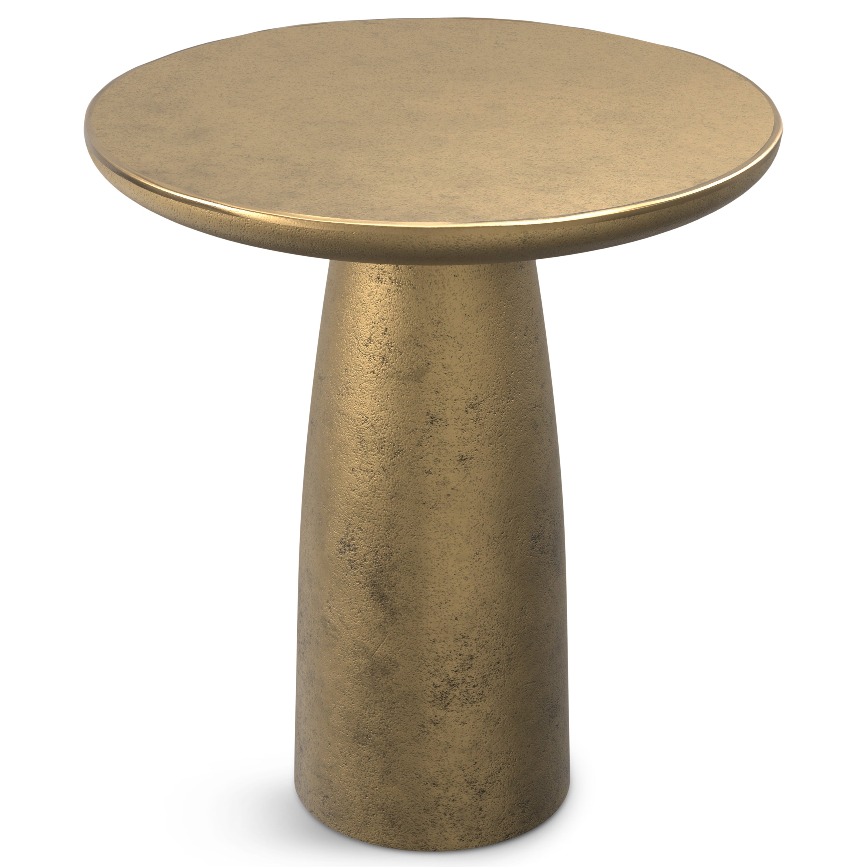 Dominique Cast Aluminum Side Table