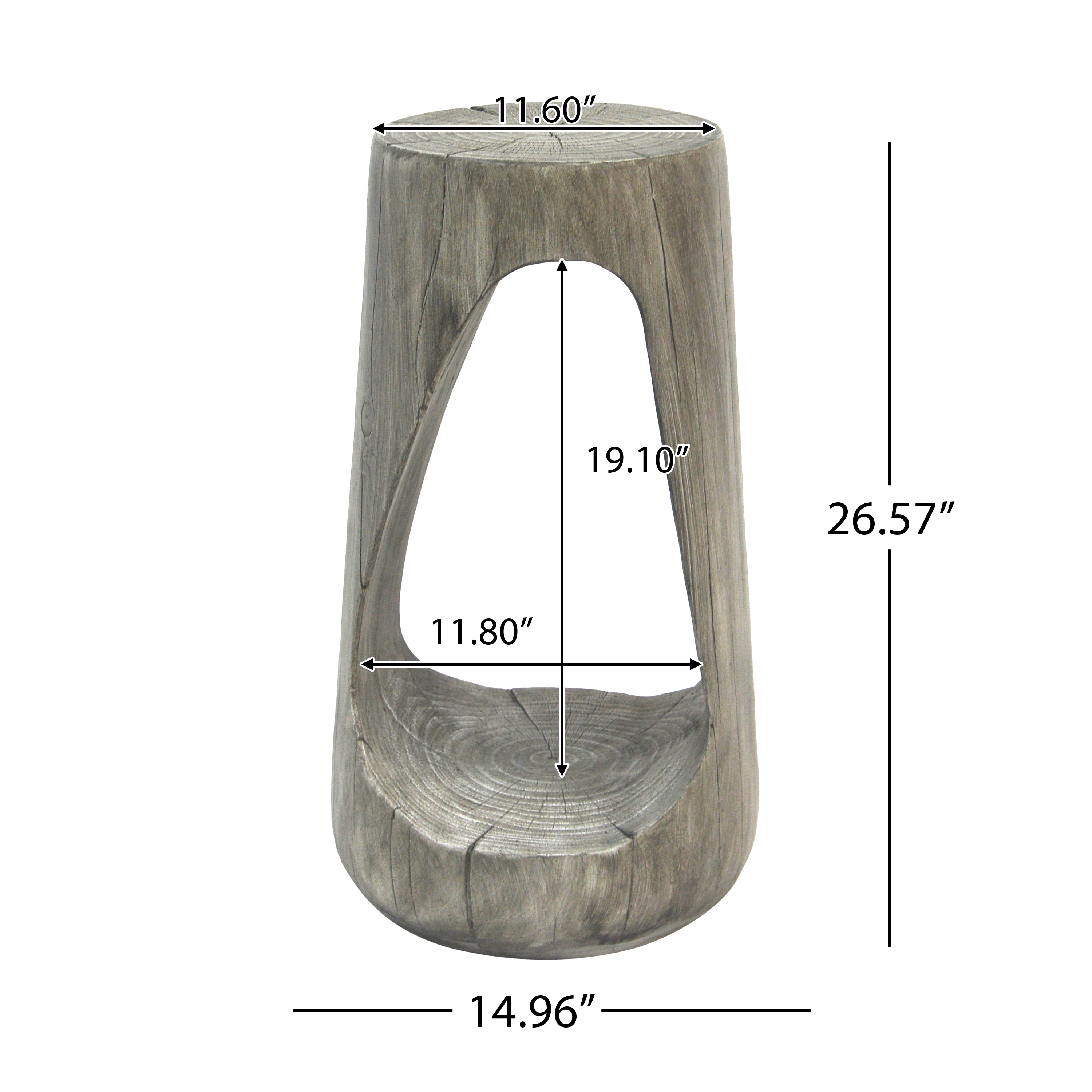 Hollow Design Accent Table