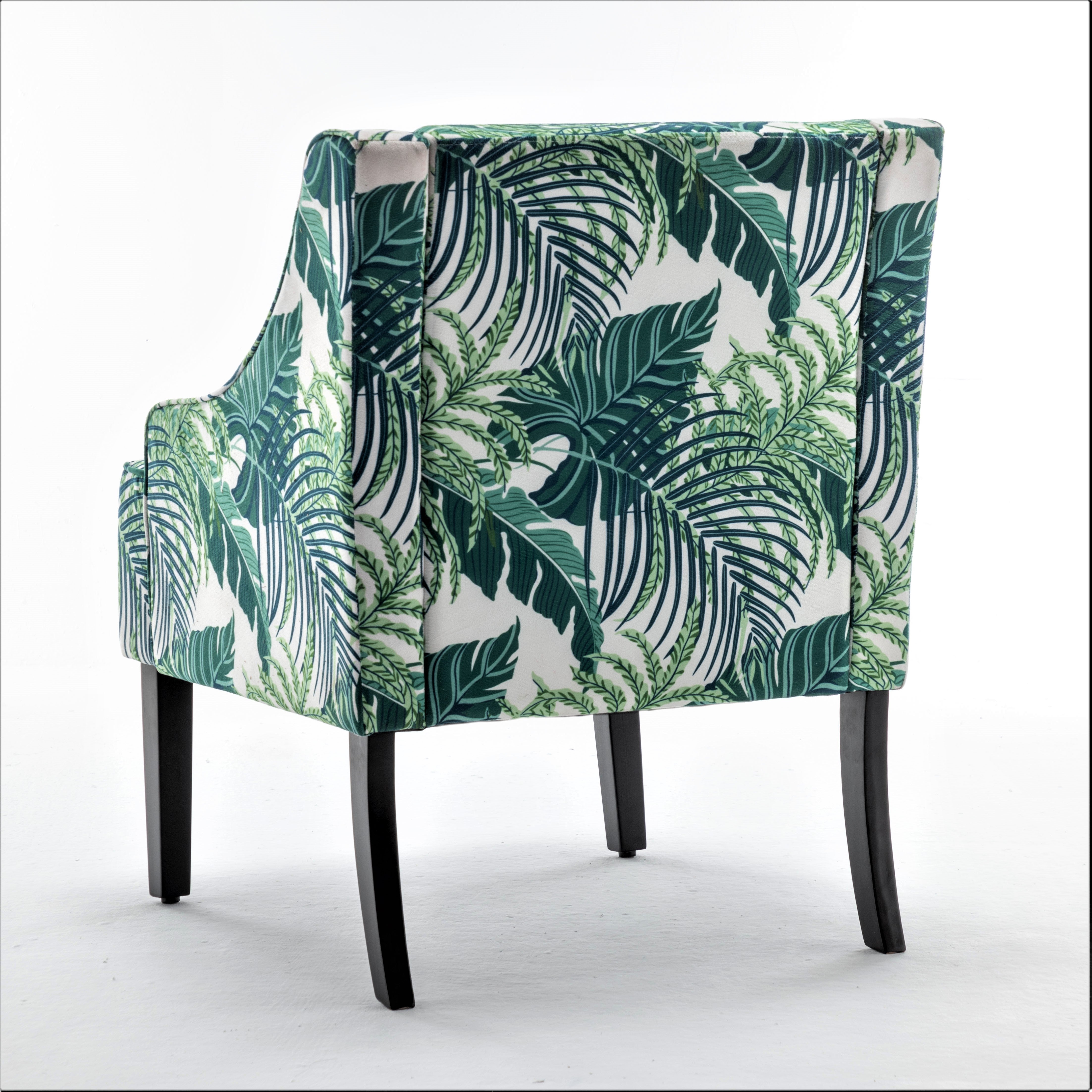 Versatile Palm Upholstered Side Chair