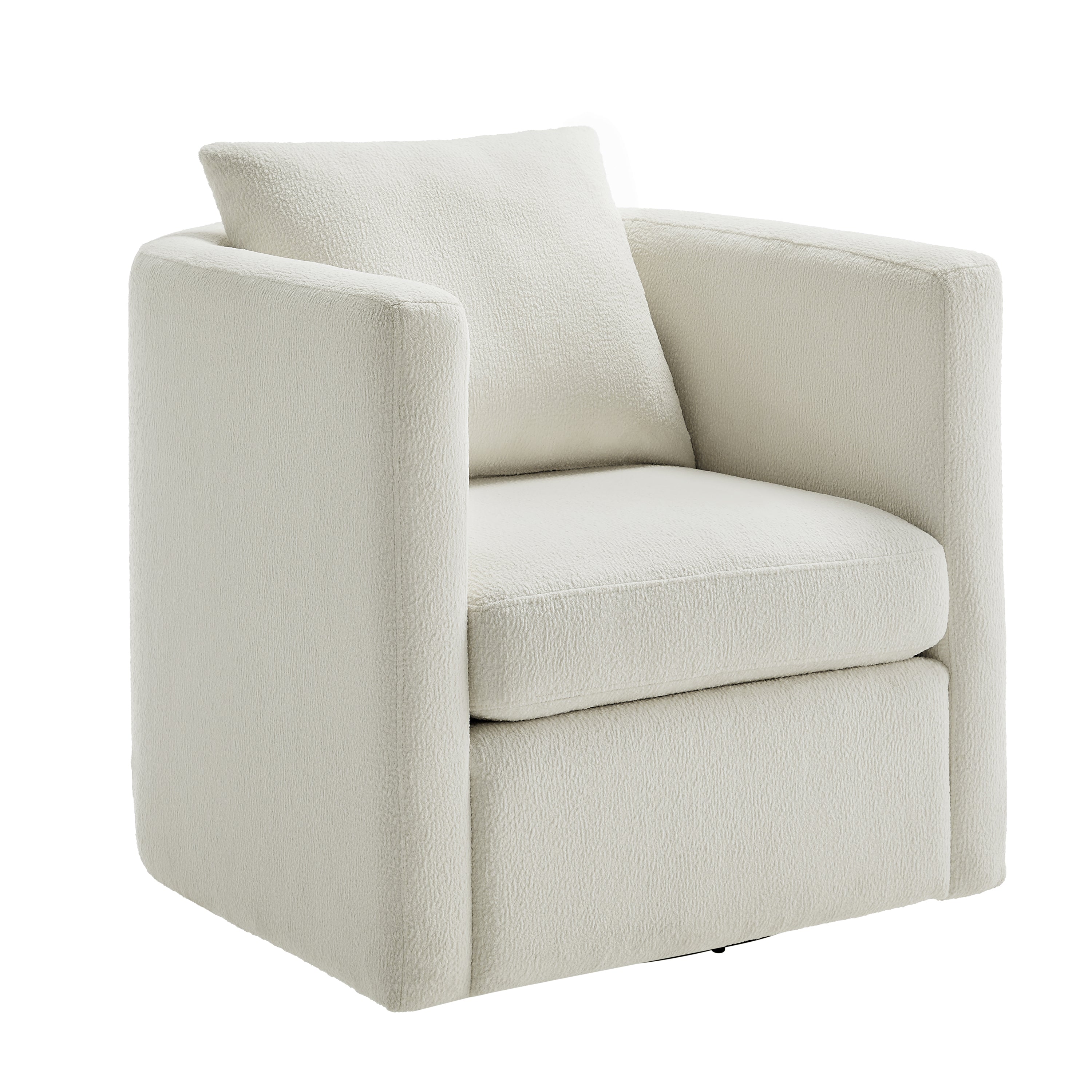 Sutton Swivel Barrel Chair with Performance Fabric