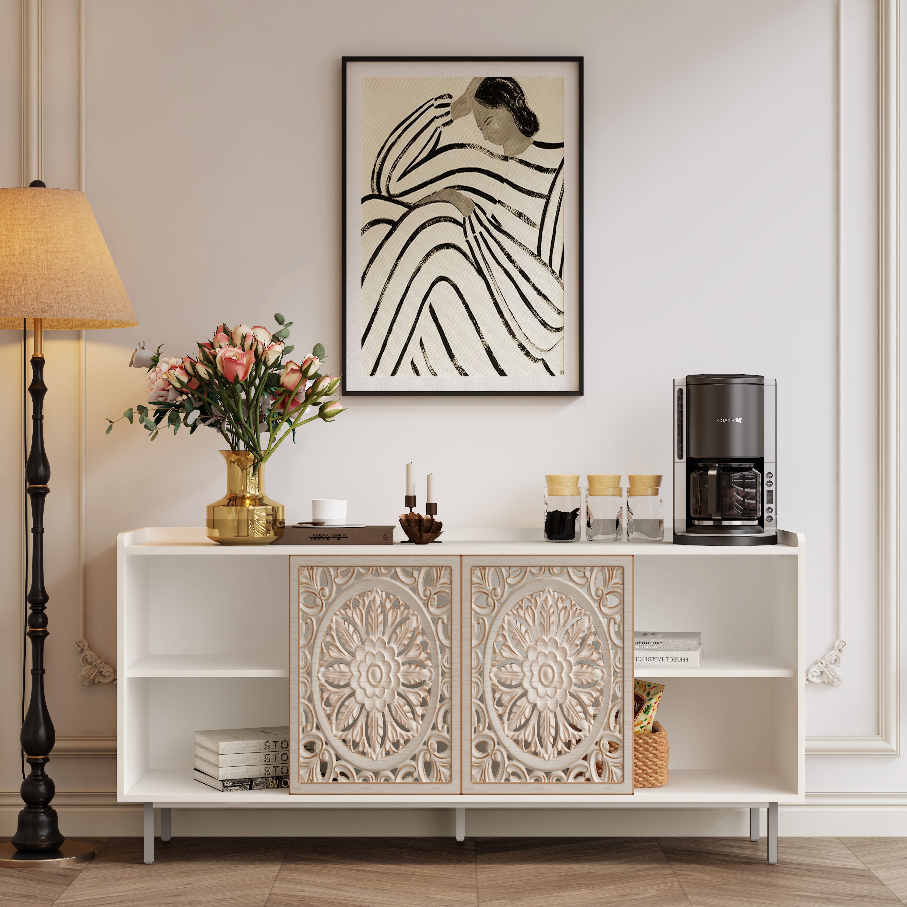 Mid Century Modern Console Table