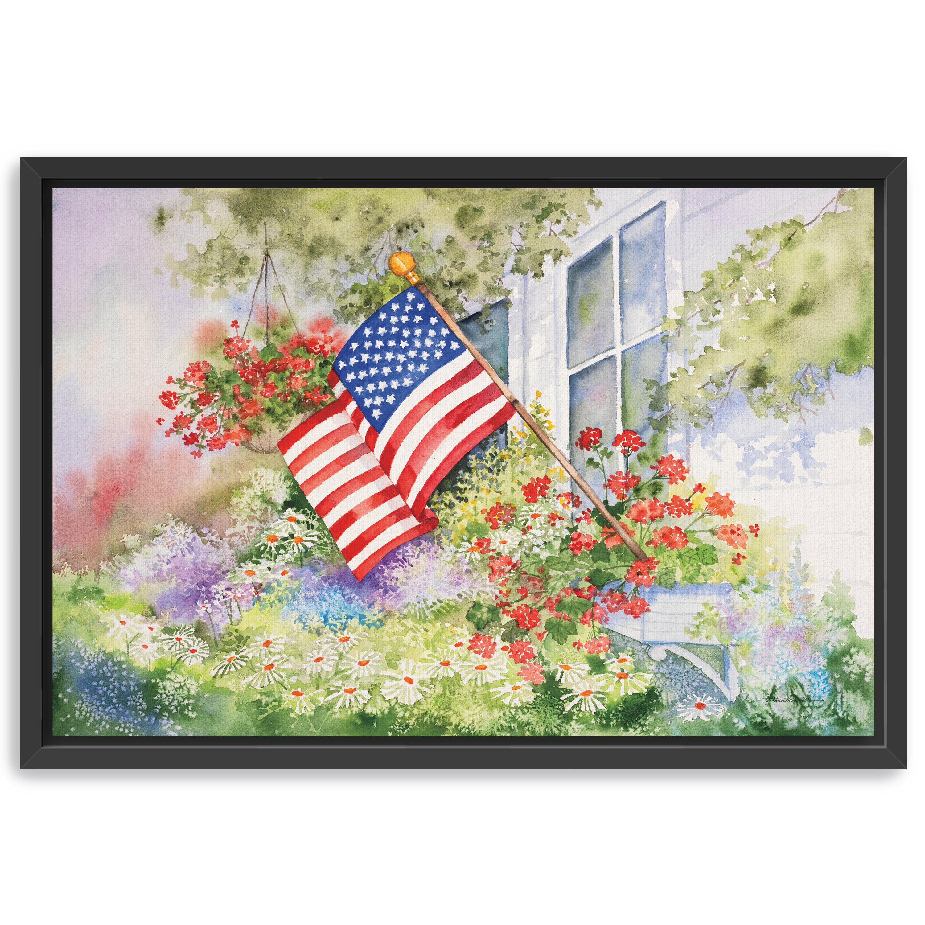 Waves of Honor Canvas Giclee