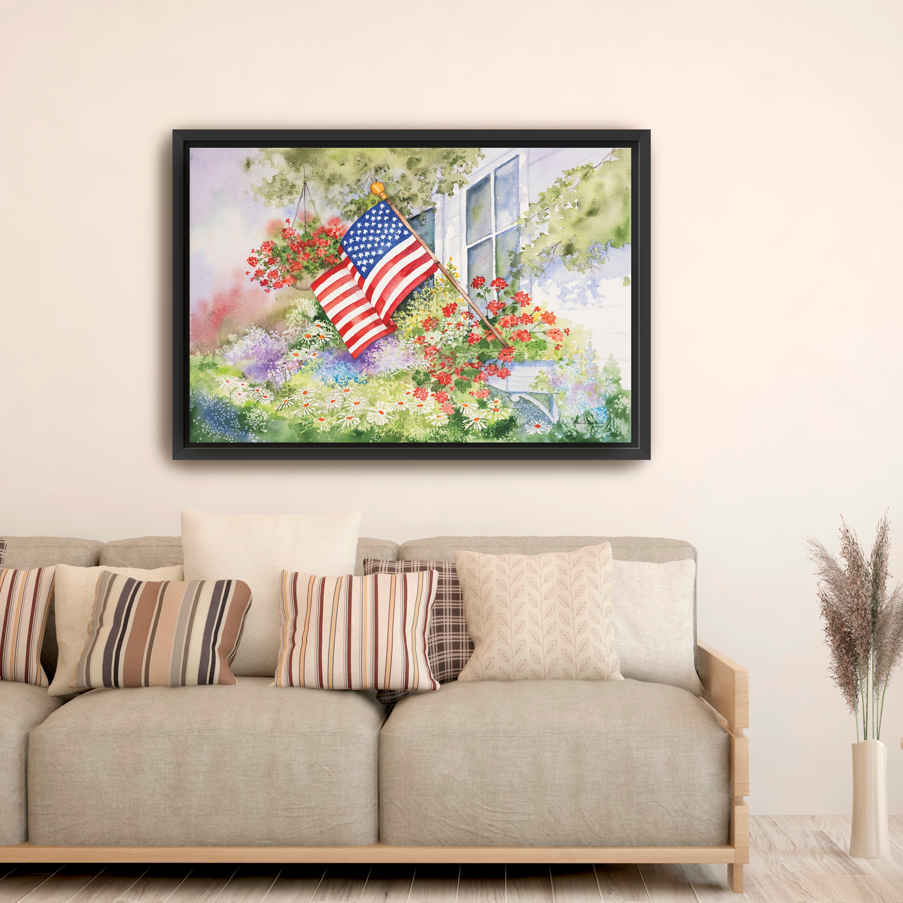Waves of Honor Canvas Giclee