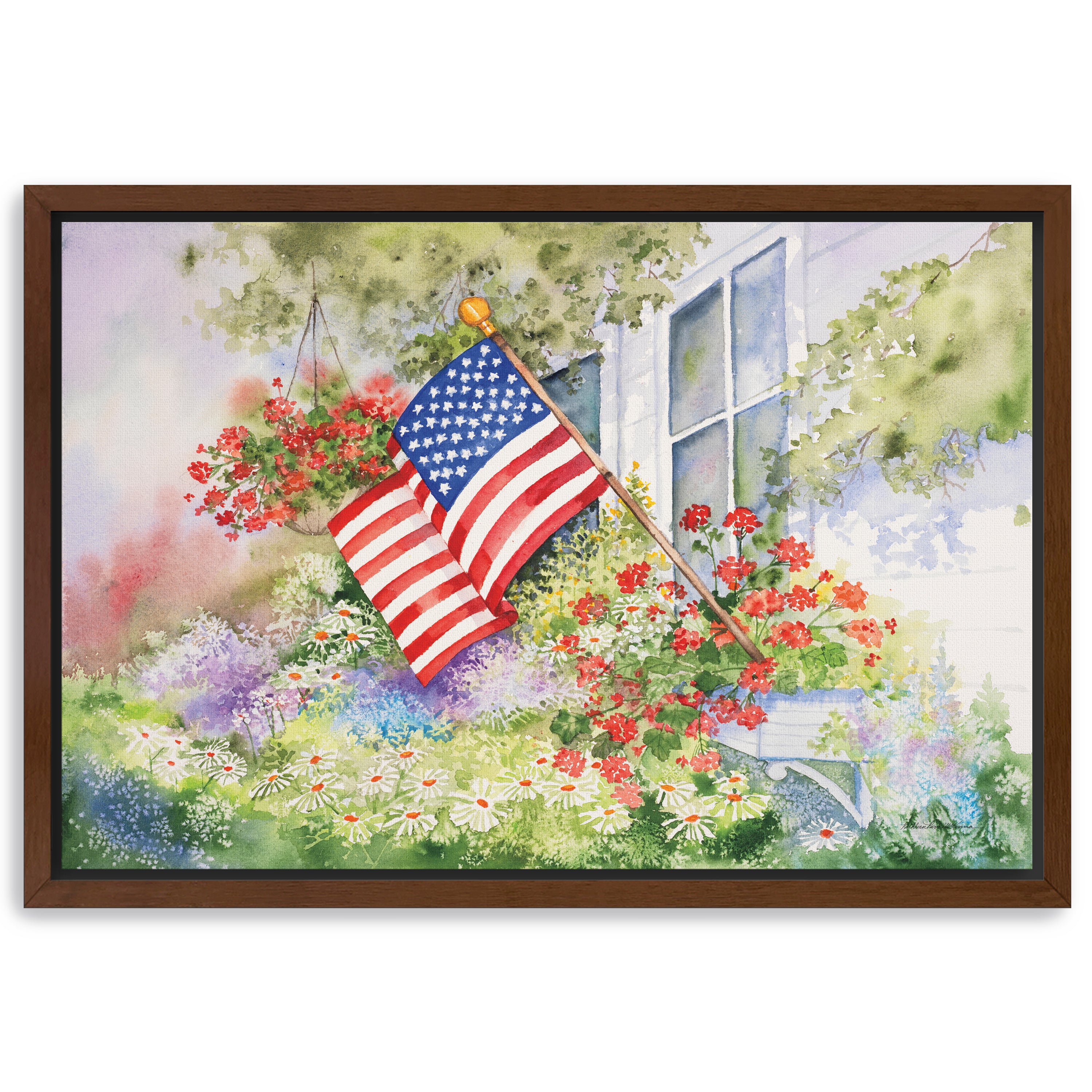 Waves of Honor Canvas Giclee