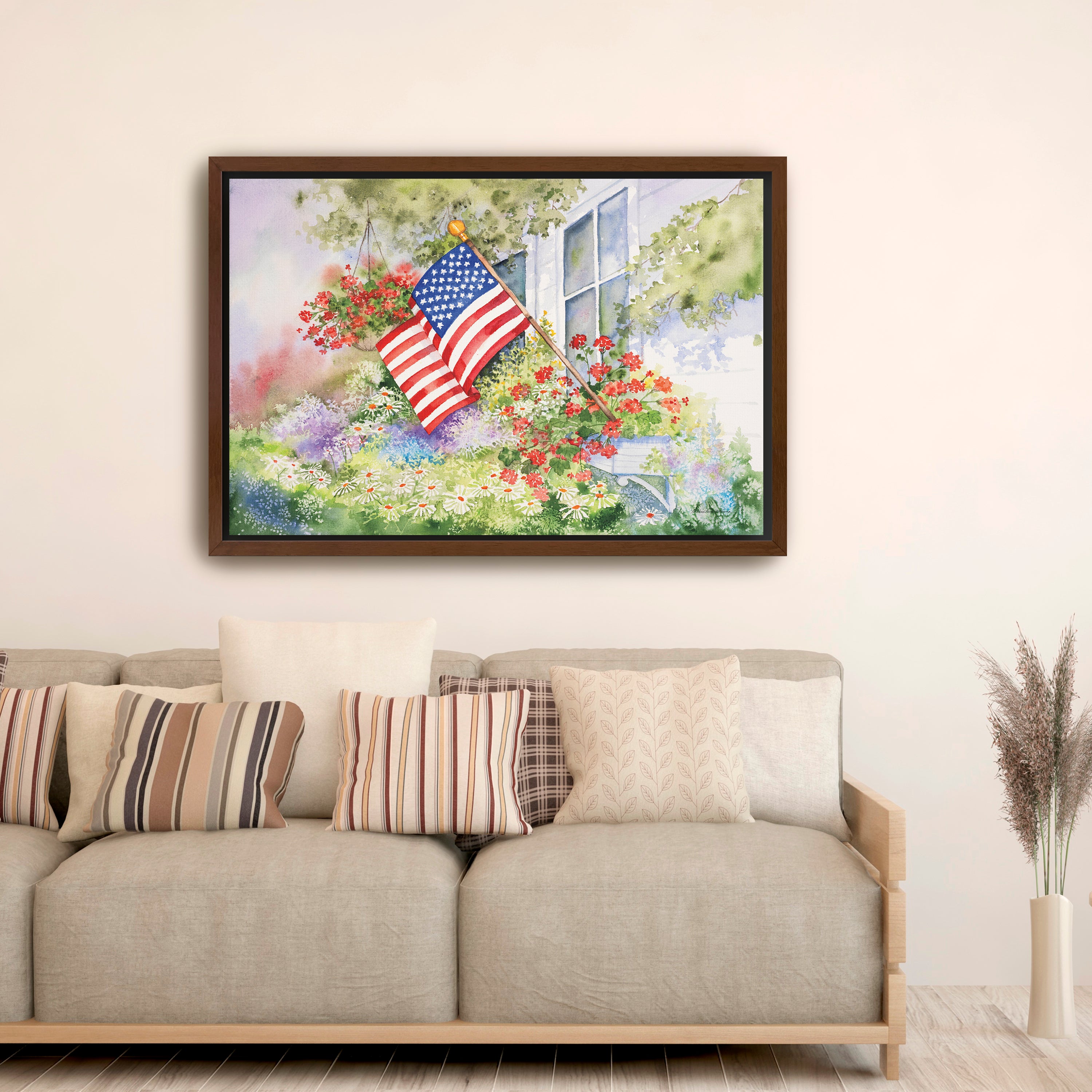Waves of Honor Canvas Giclee