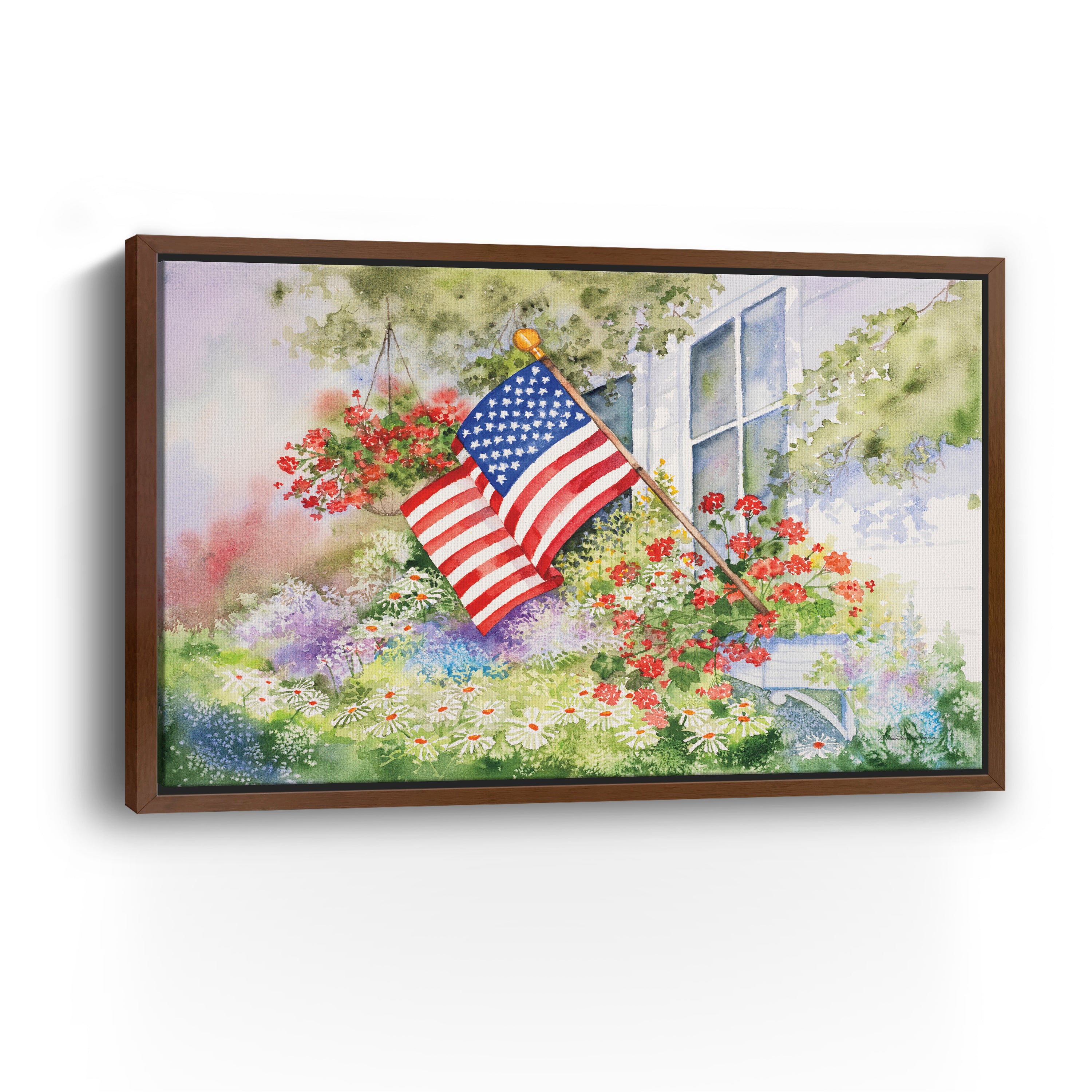 Waves of Honor Canvas Giclee