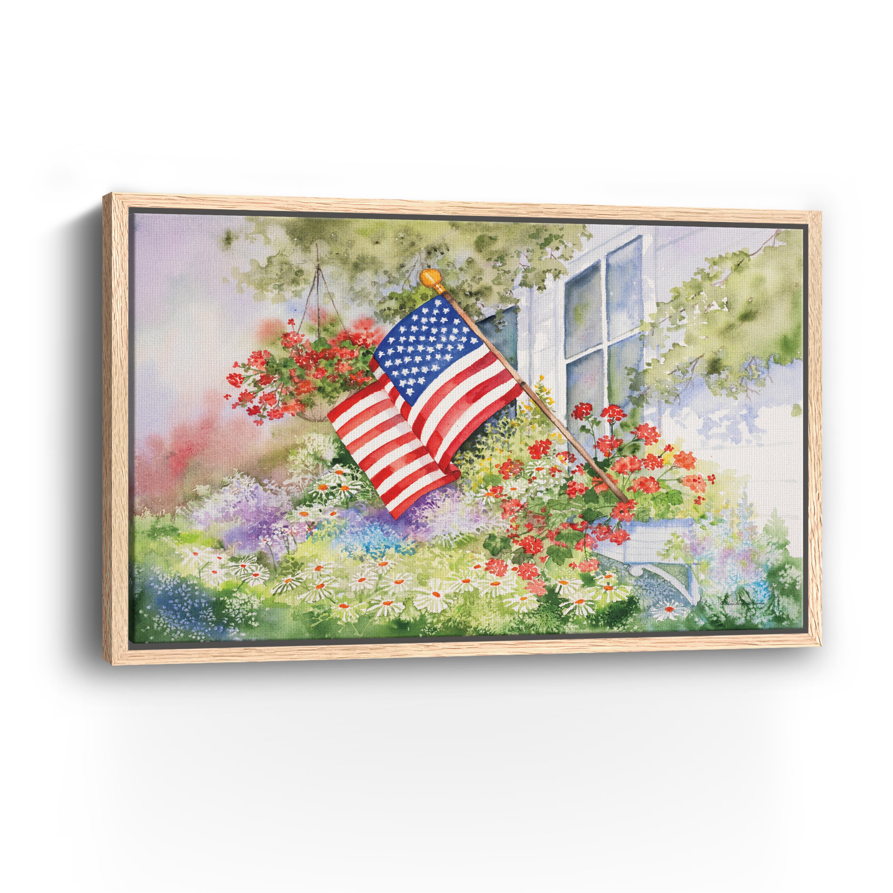 Waves of Honor Canvas Giclee