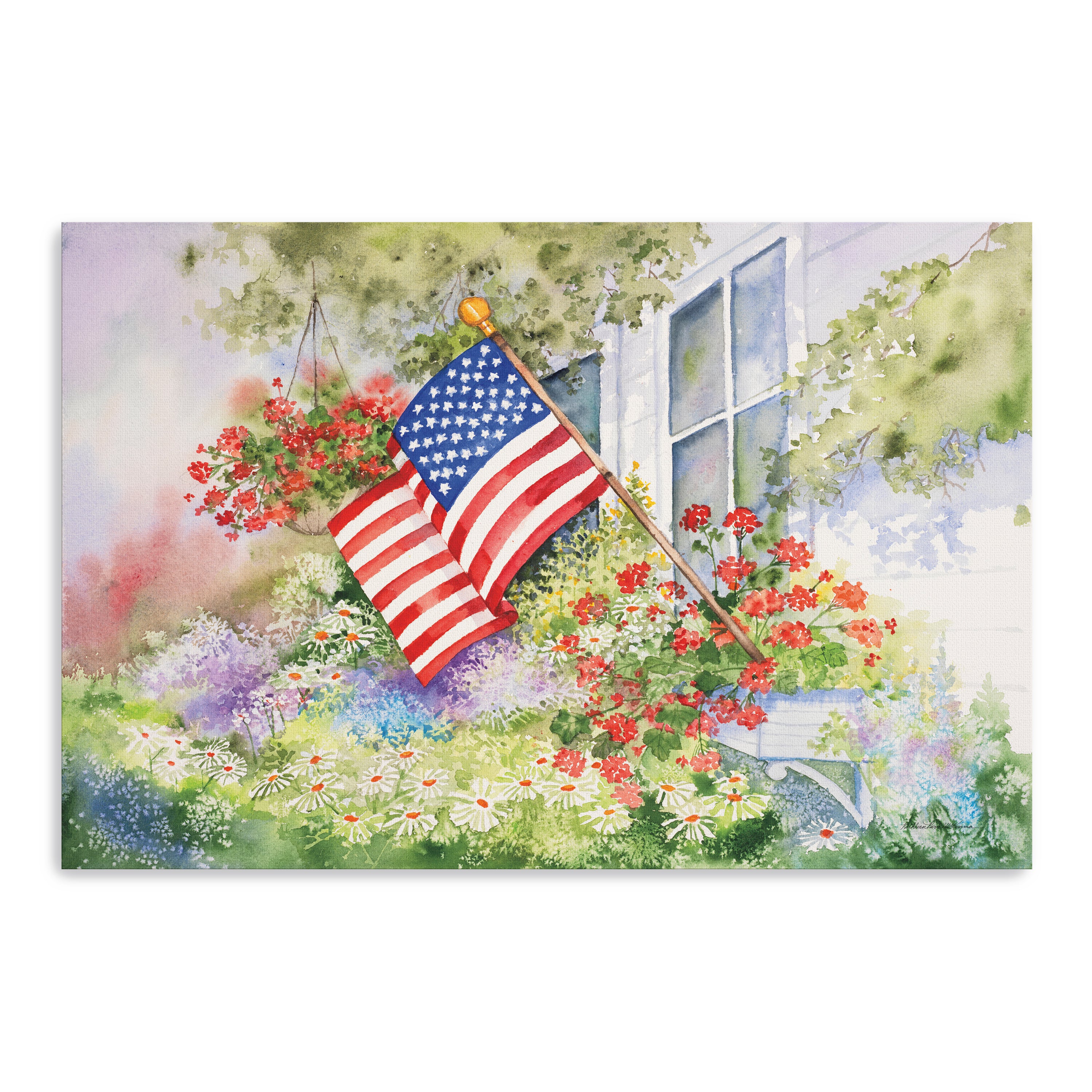 Waves of Honor Canvas Giclee
