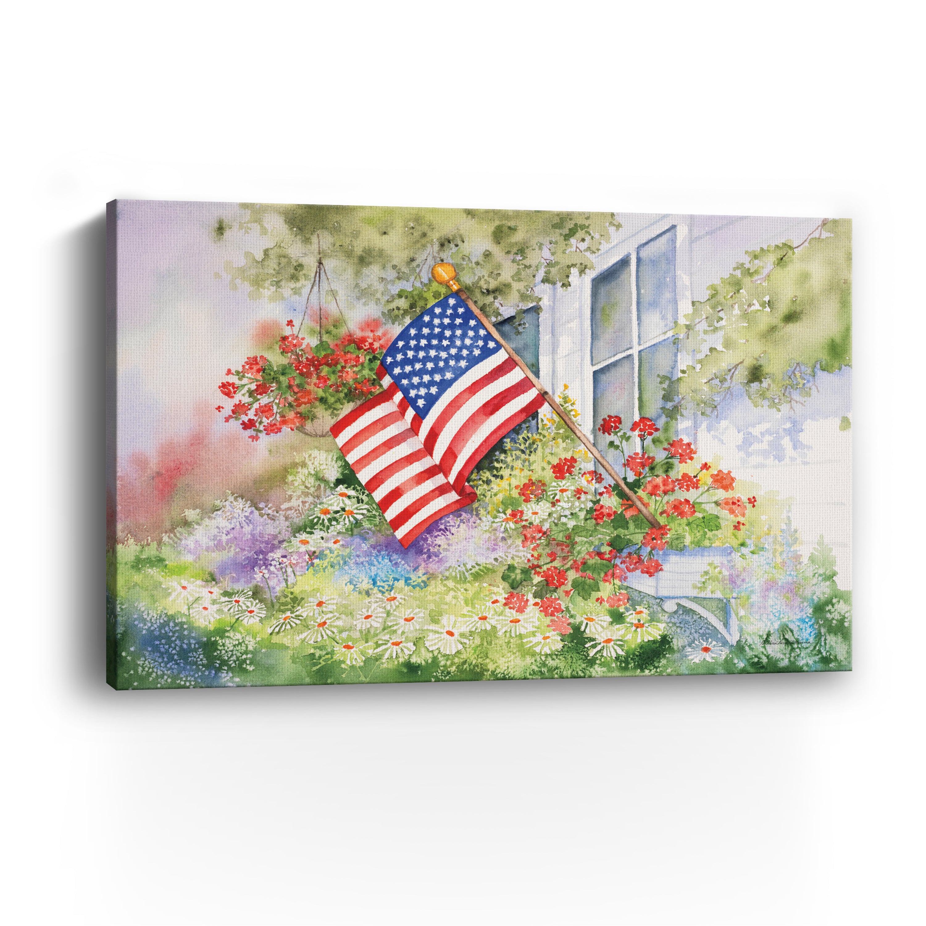 Waves of Honor Canvas Giclee