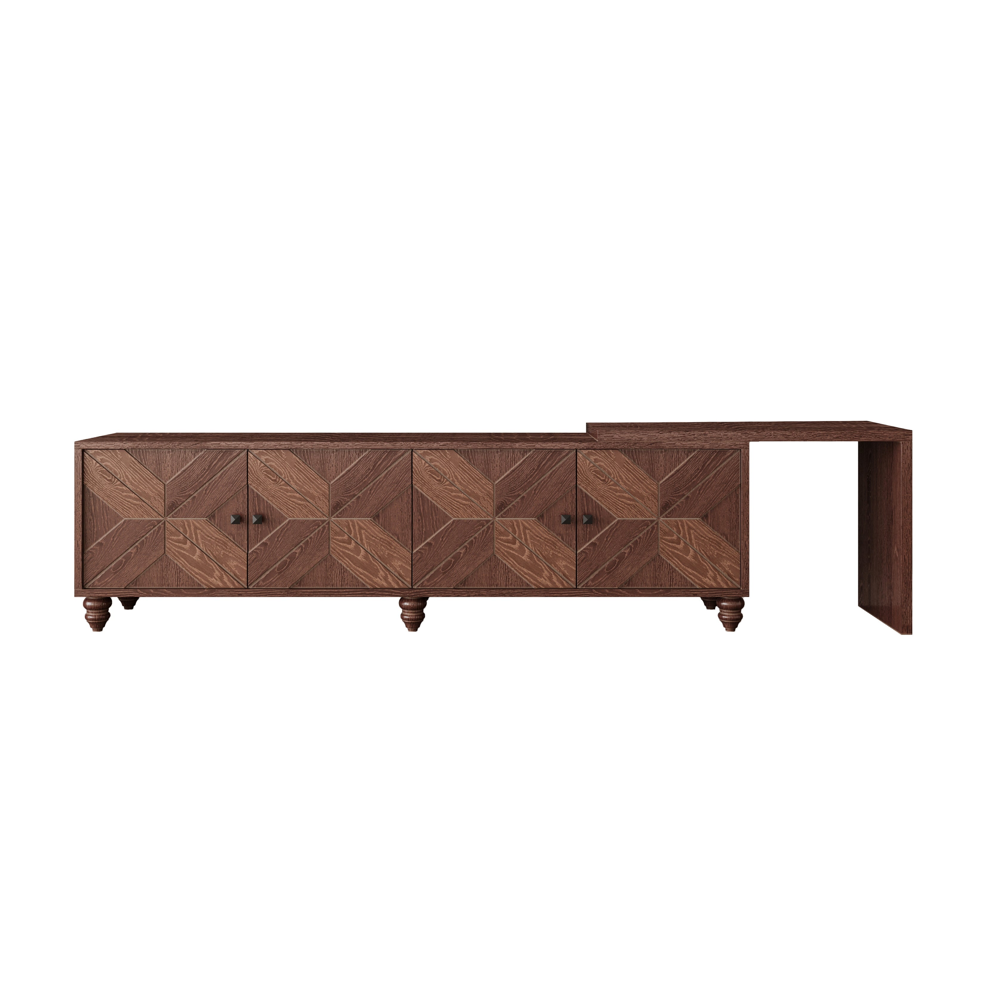70'-90' Extendable TV Cabinet