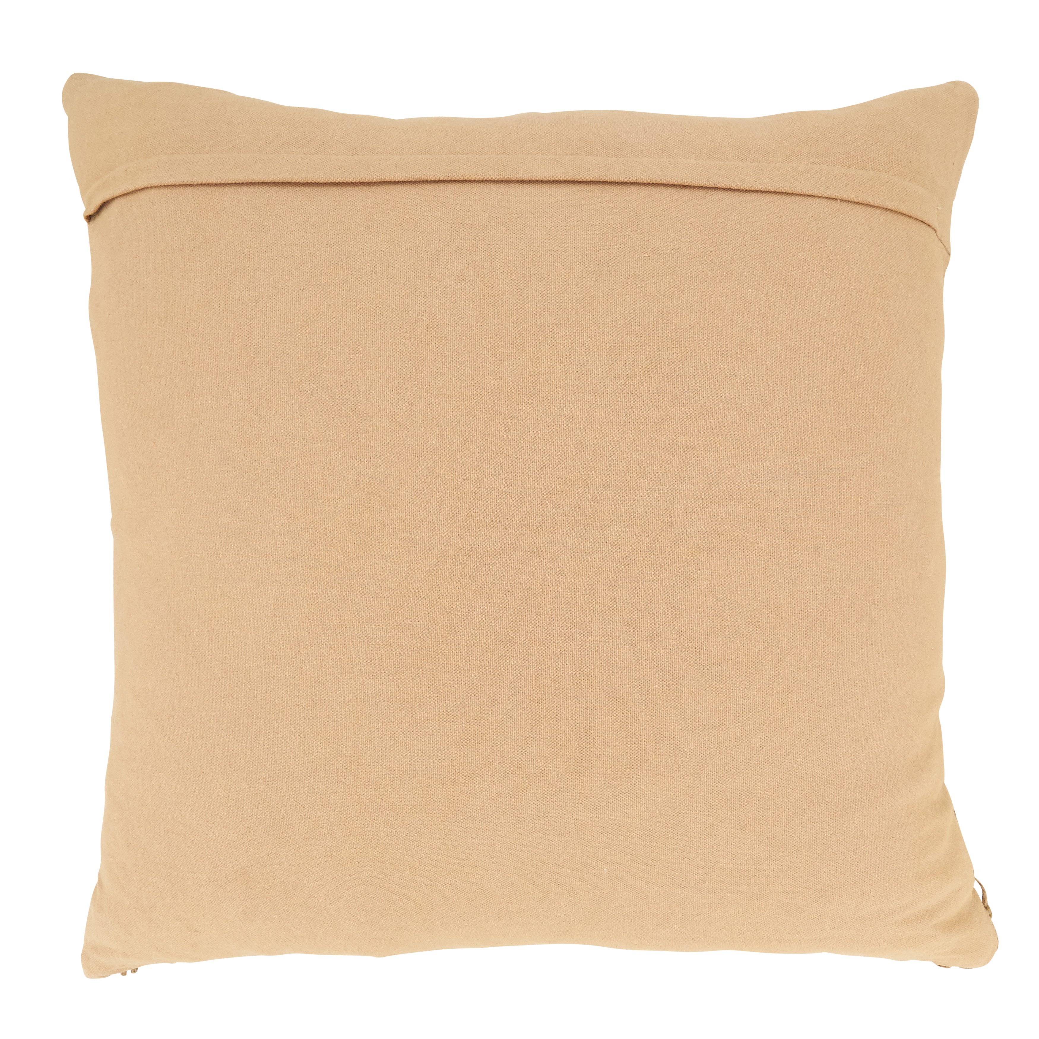 Jute Blend Al Fresco Polyester Filled Throw Pillow