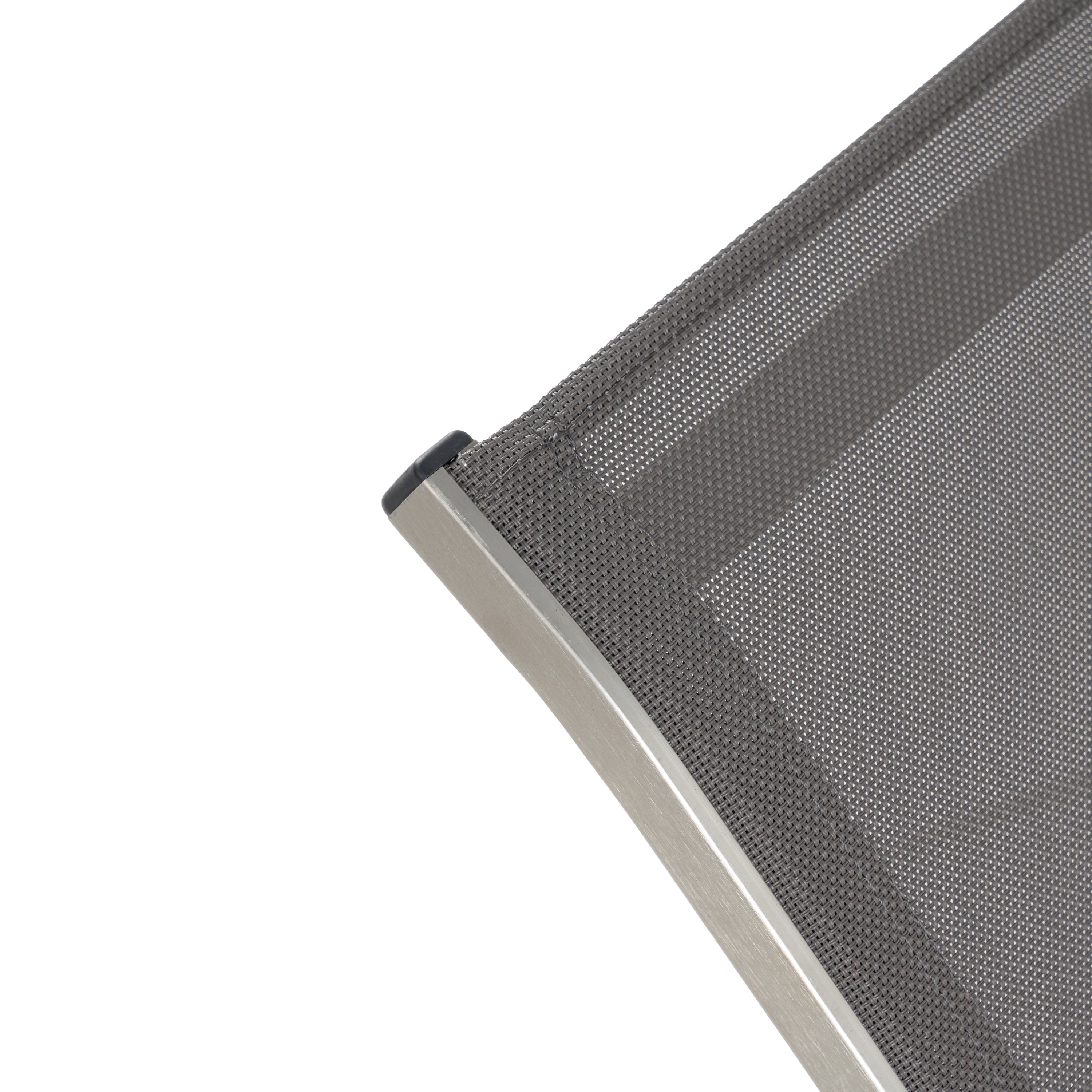 Wavellite Outdoor Chaise Lounges with Aluminum Frame and Mesh Seating