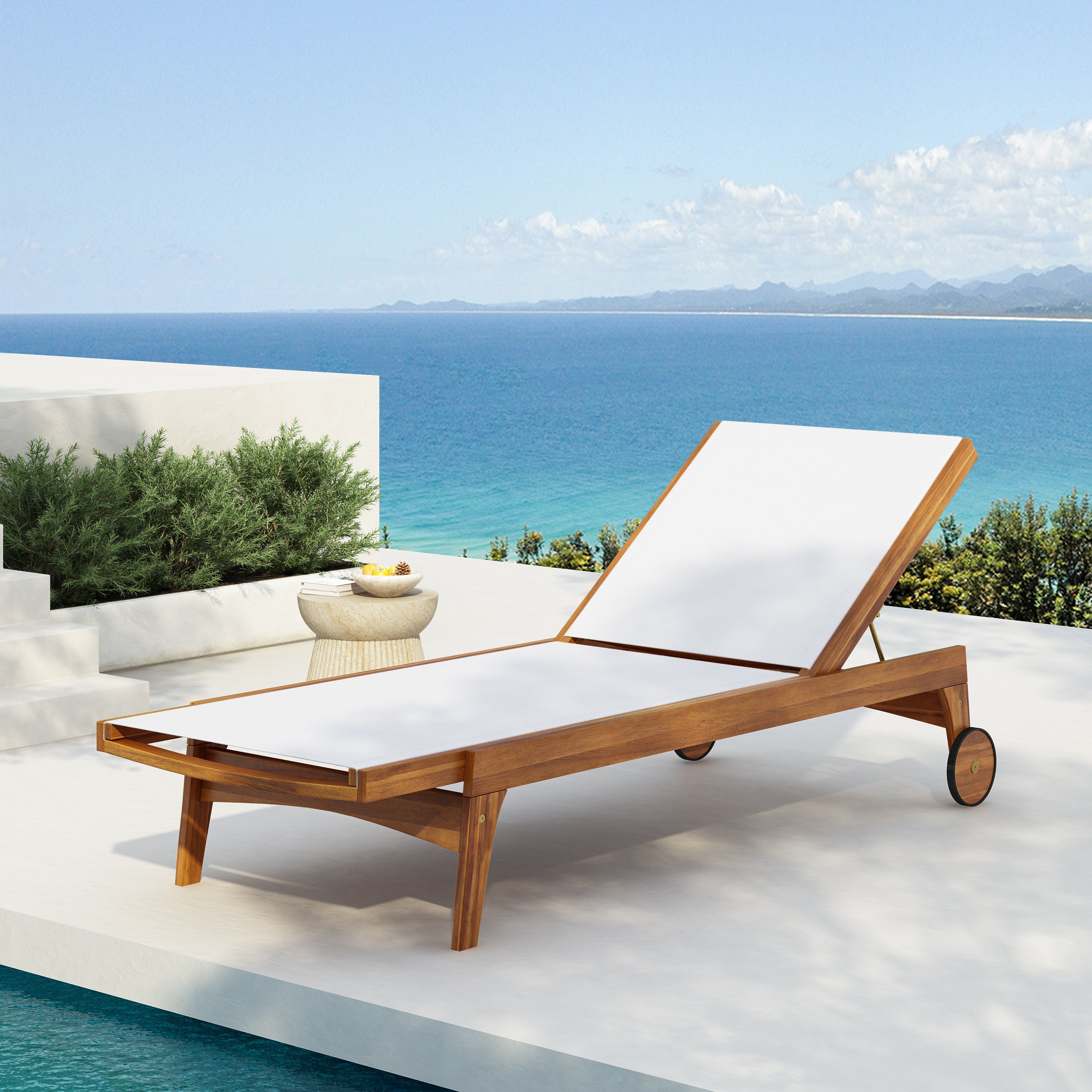 Sierra Coast Outdoor Chaise Lounge