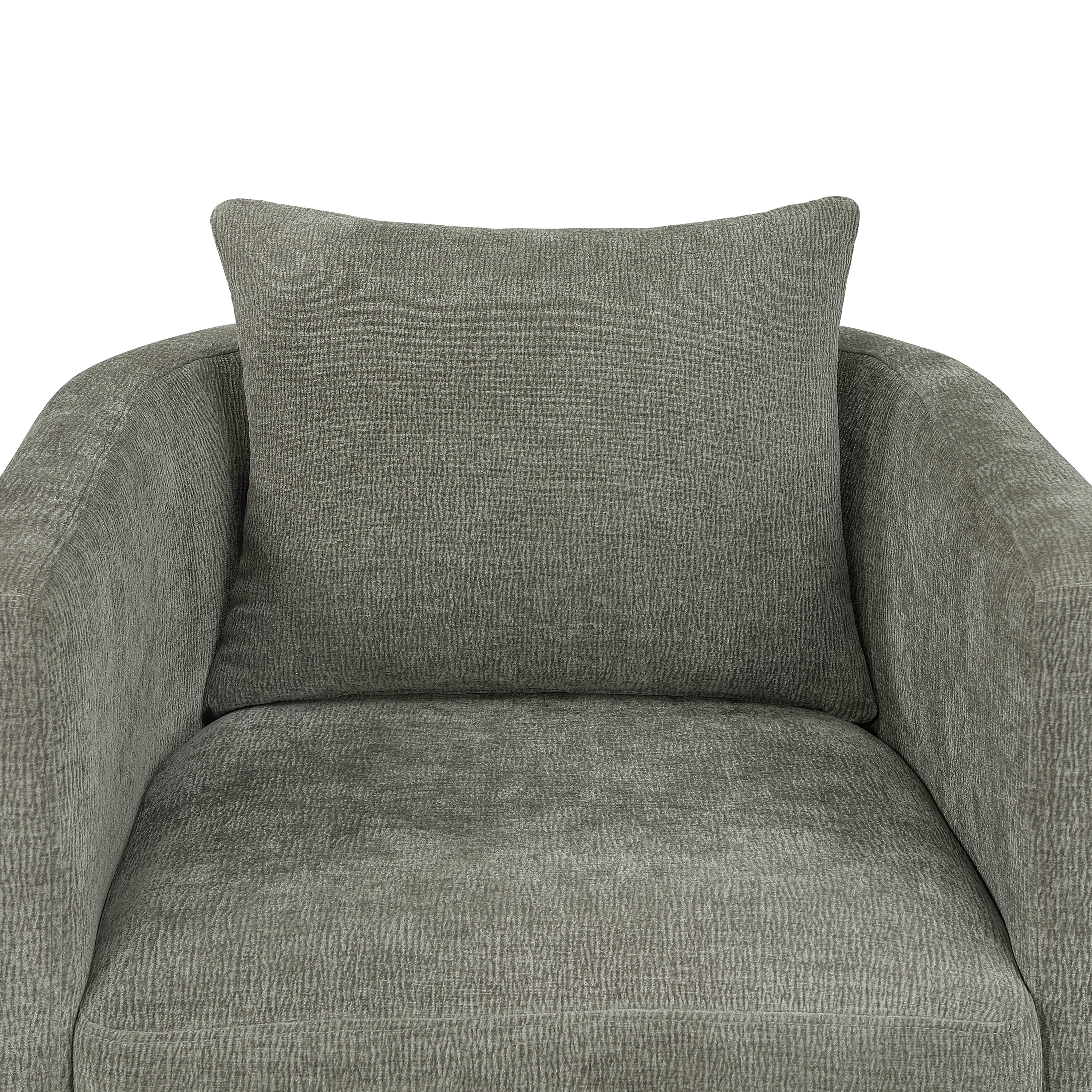 Sutton Swivel Barrel Chair with Performance Fabric