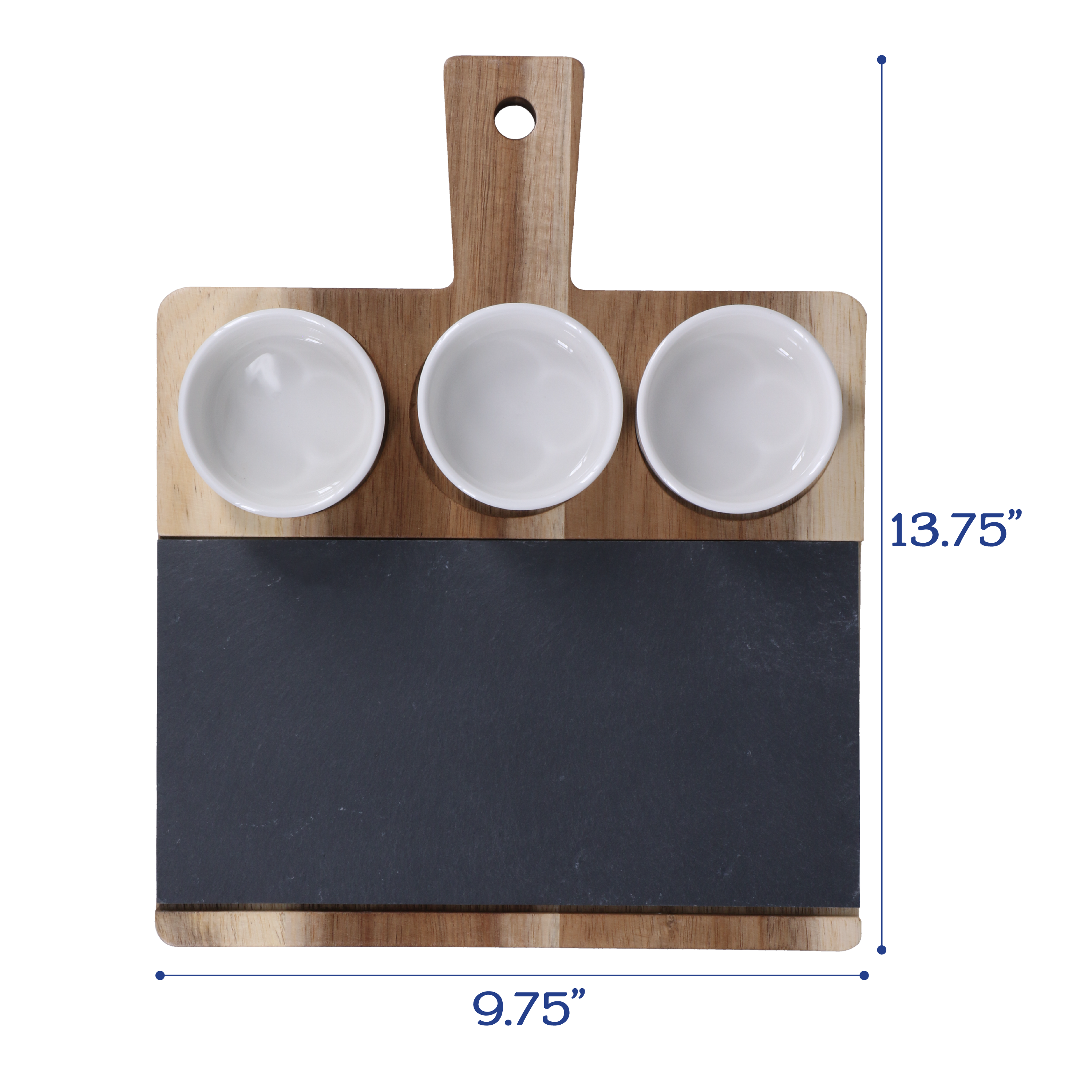 4 Piece Wood Serving Board
