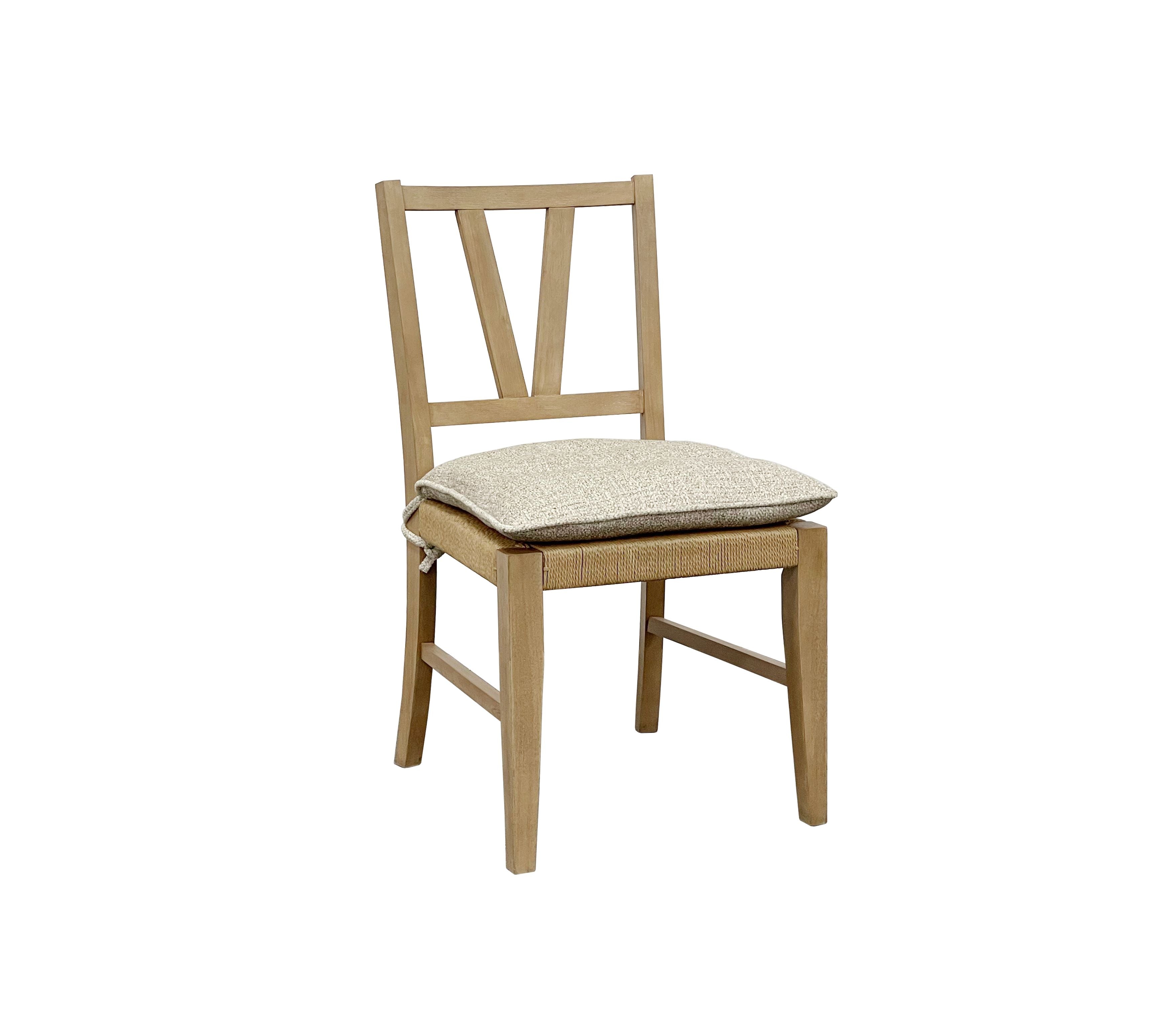 Modern Slat Back Chair, Set of 2
