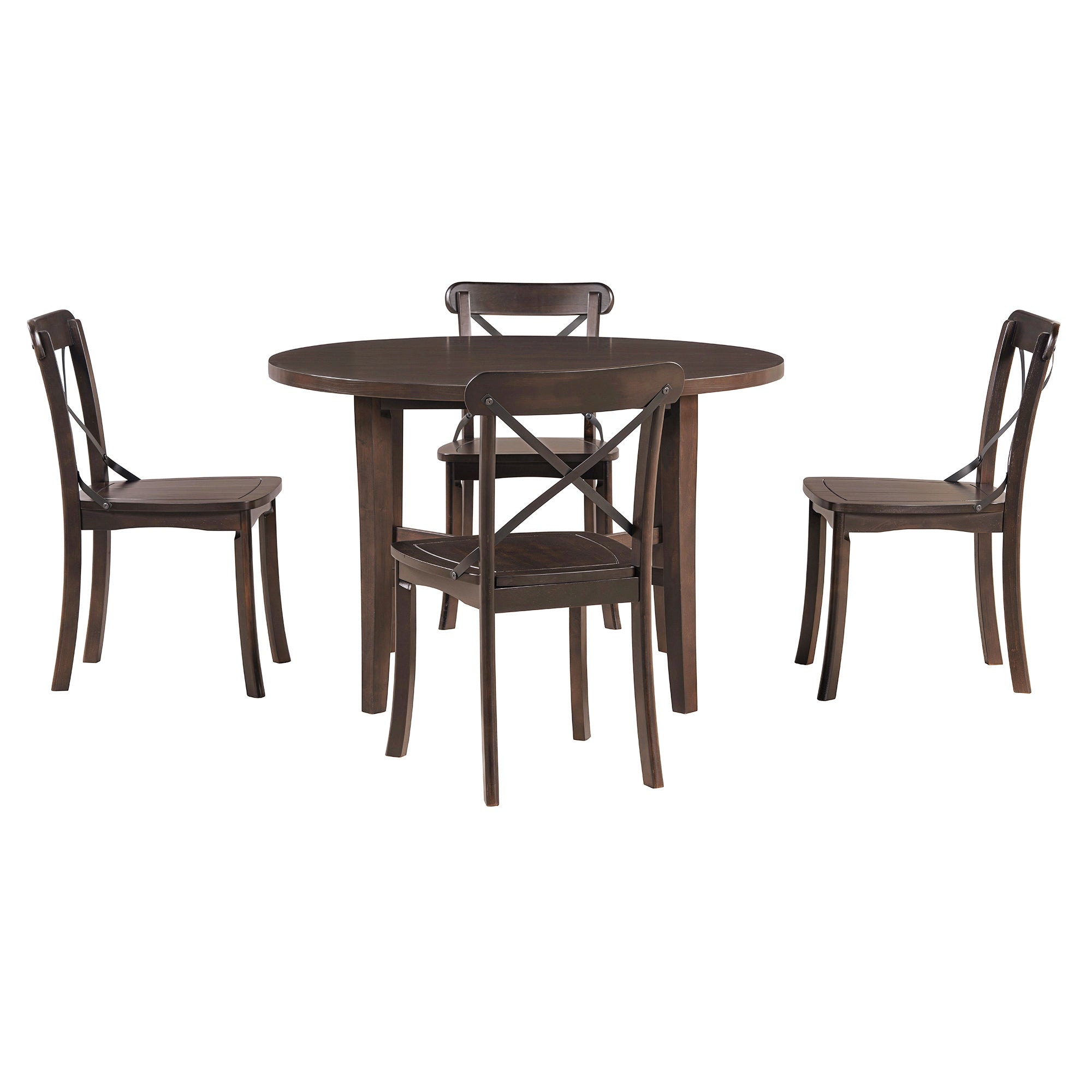 5-Piece Farmhouse Dining Set