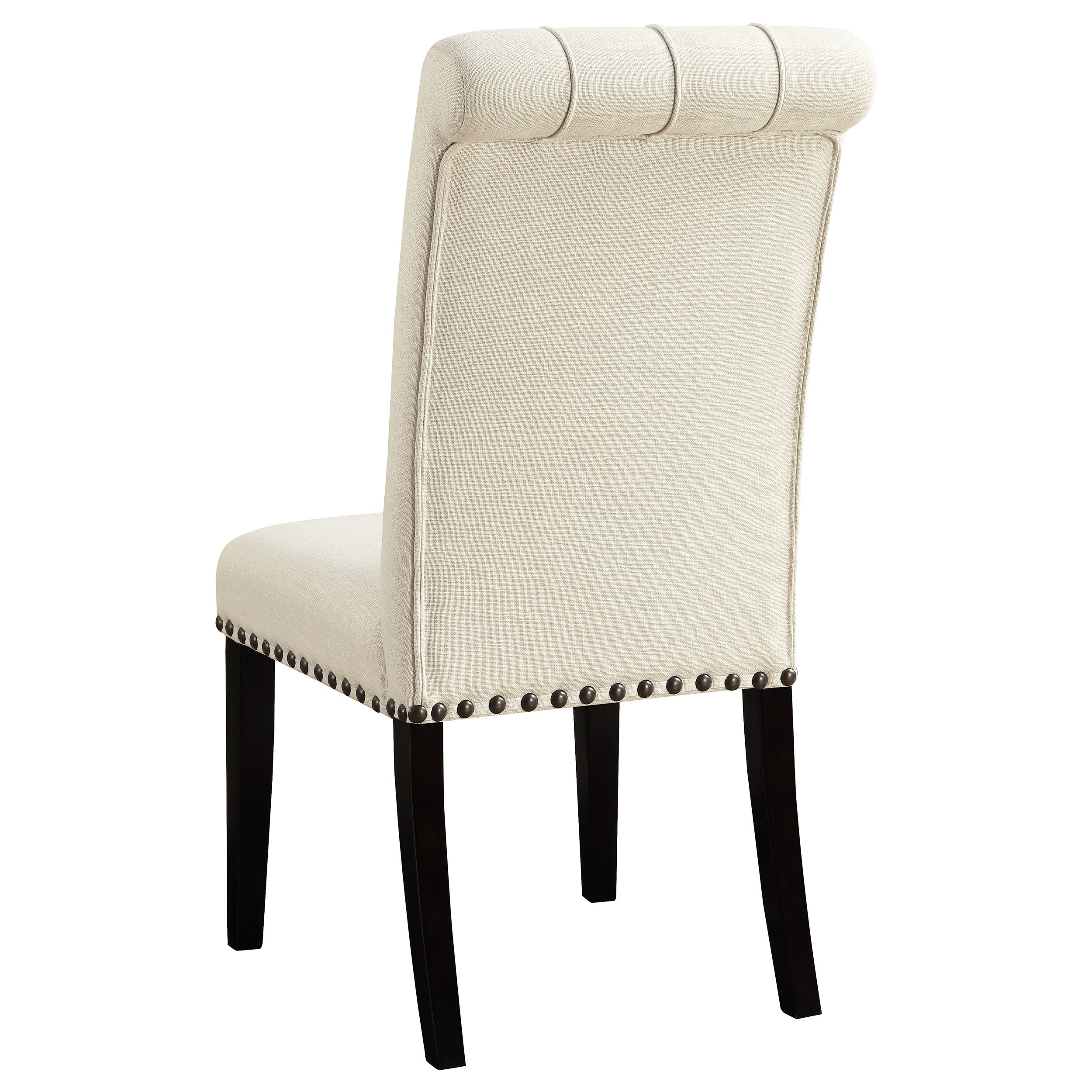 Sonja Cream Dining Set with Tufted Upholstered Dining Chairs