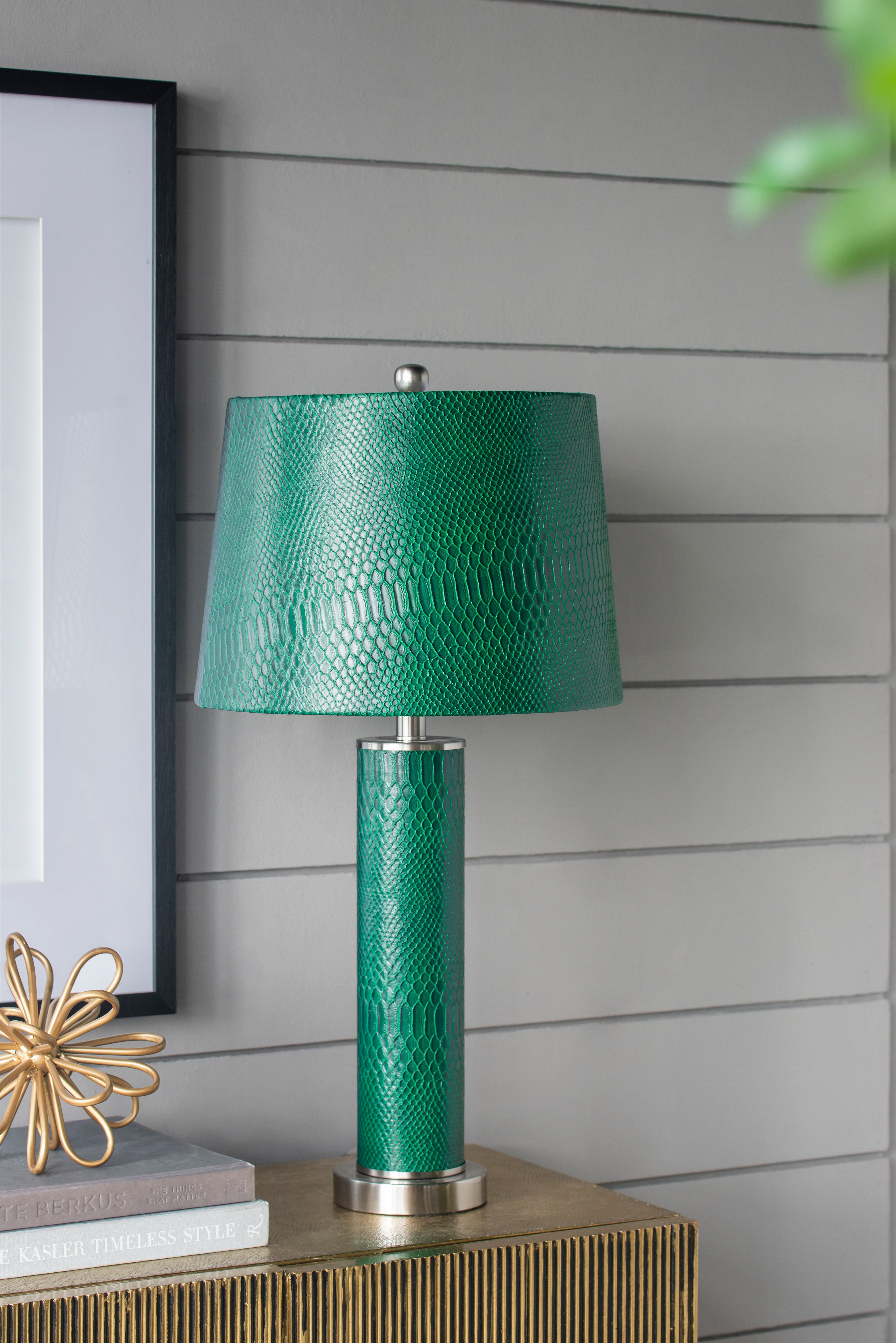 Leather Table Lamp