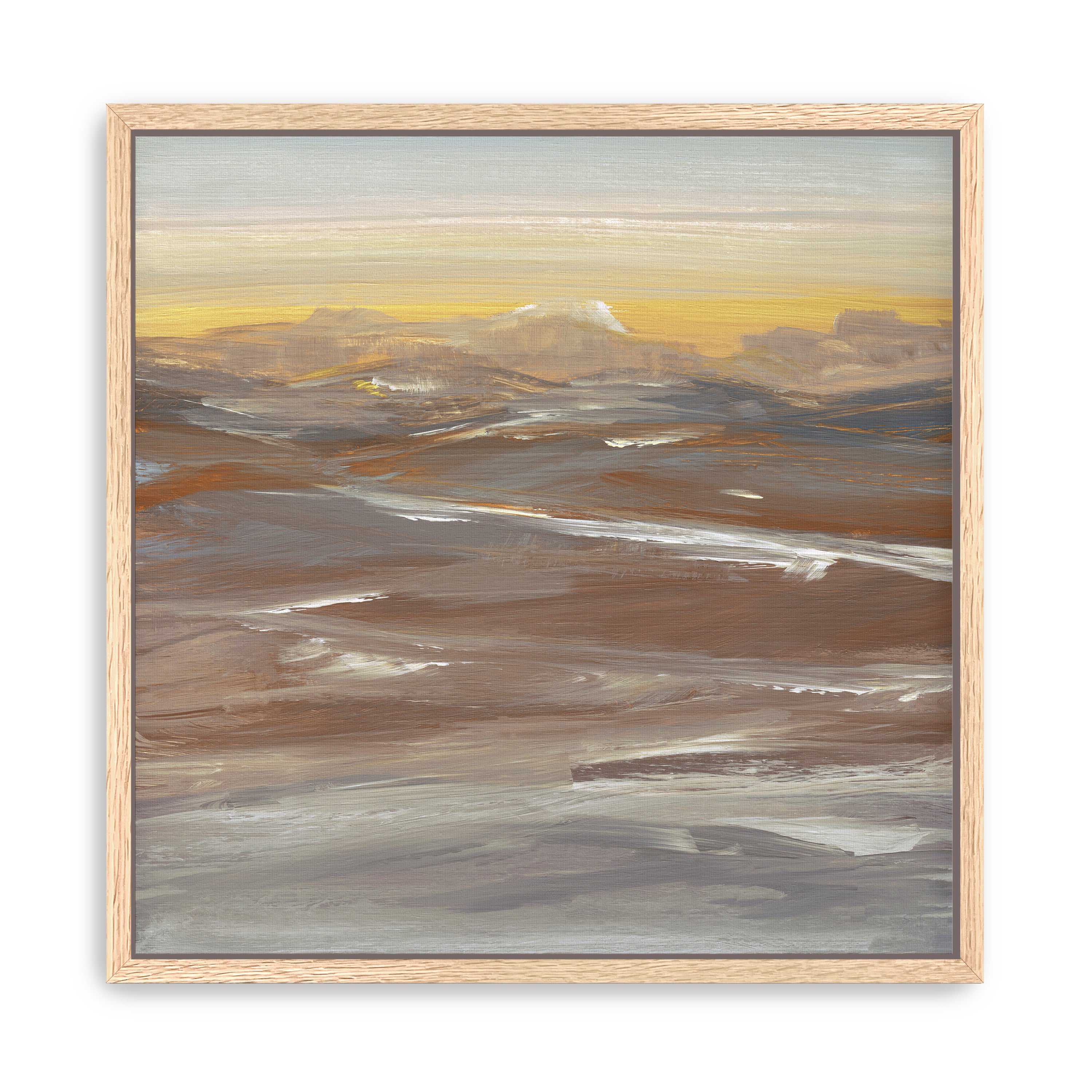 Desert Sundown Canvas Giclee