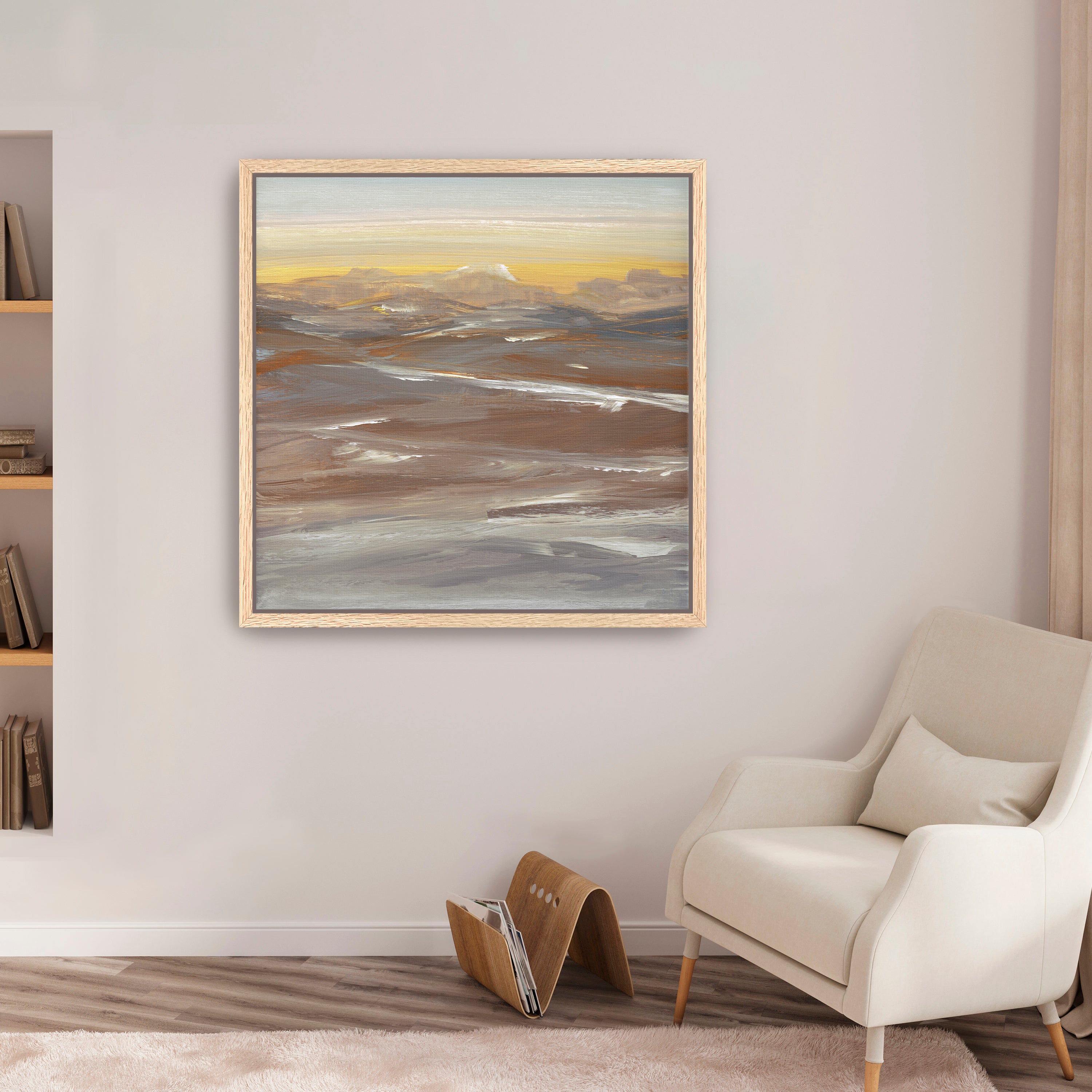 Desert Sundown Canvas Giclee