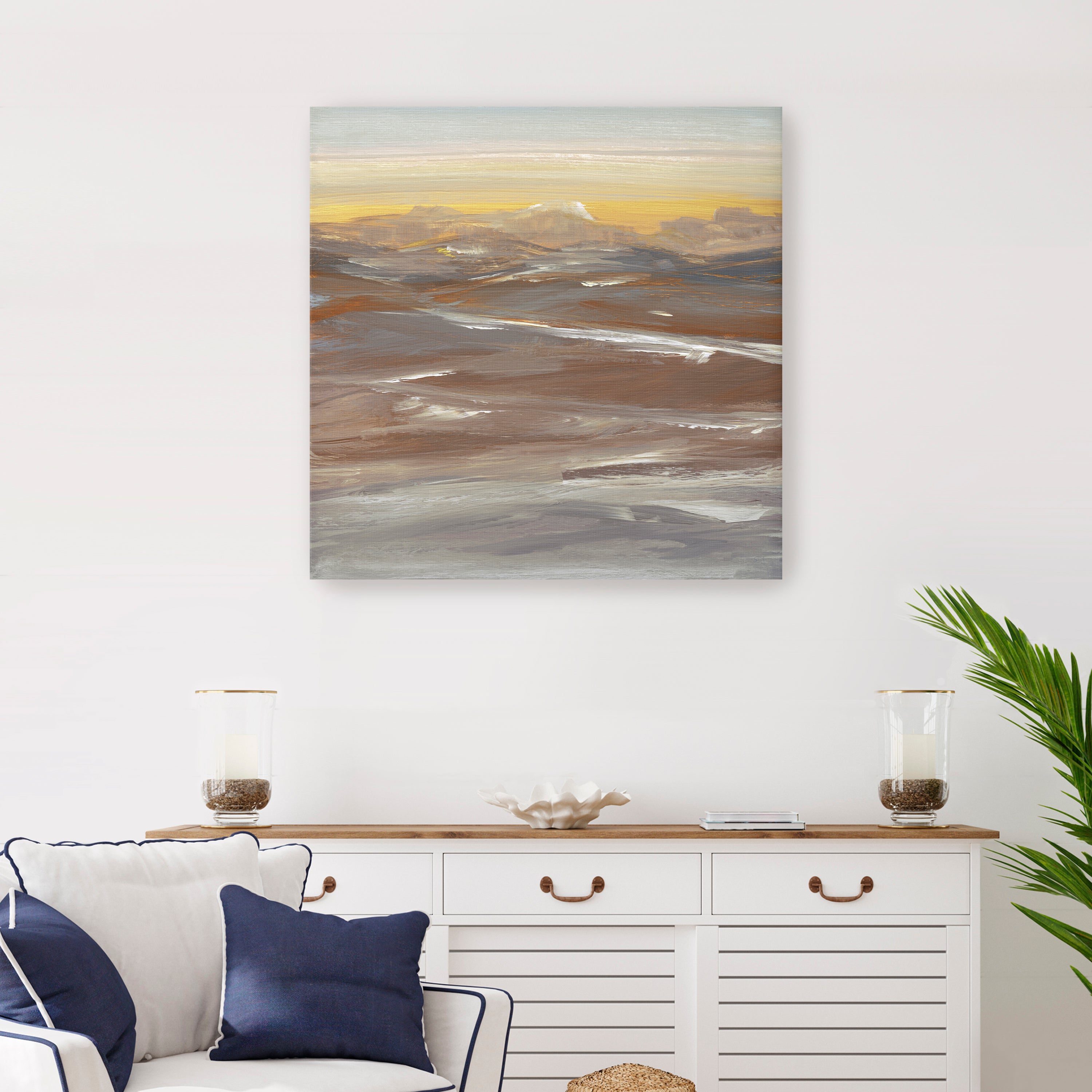 Desert Sundown Canvas Giclee