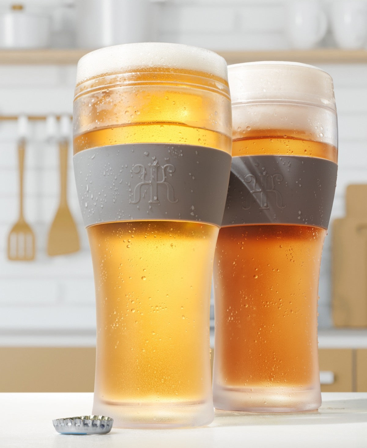 Frozen Beer Glass Set of 2