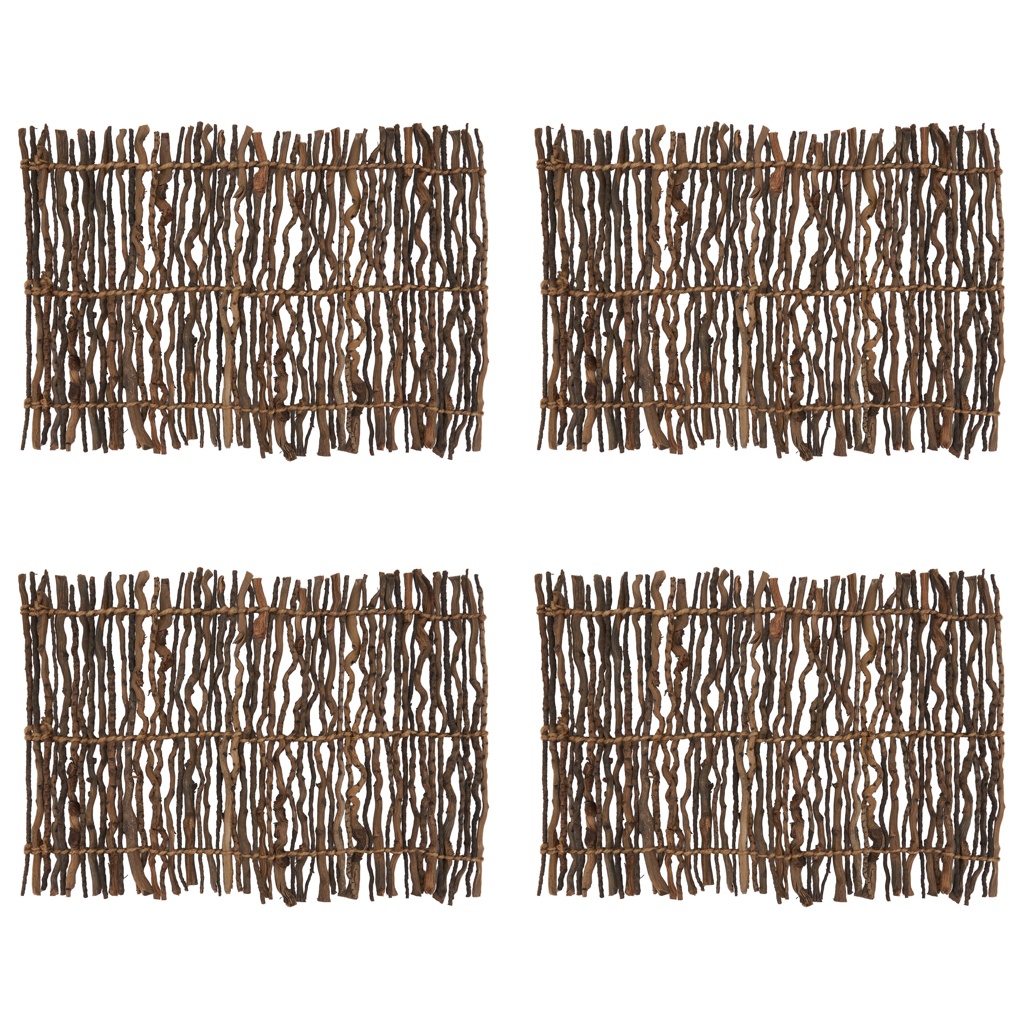 Twig Placemats, Set of 4