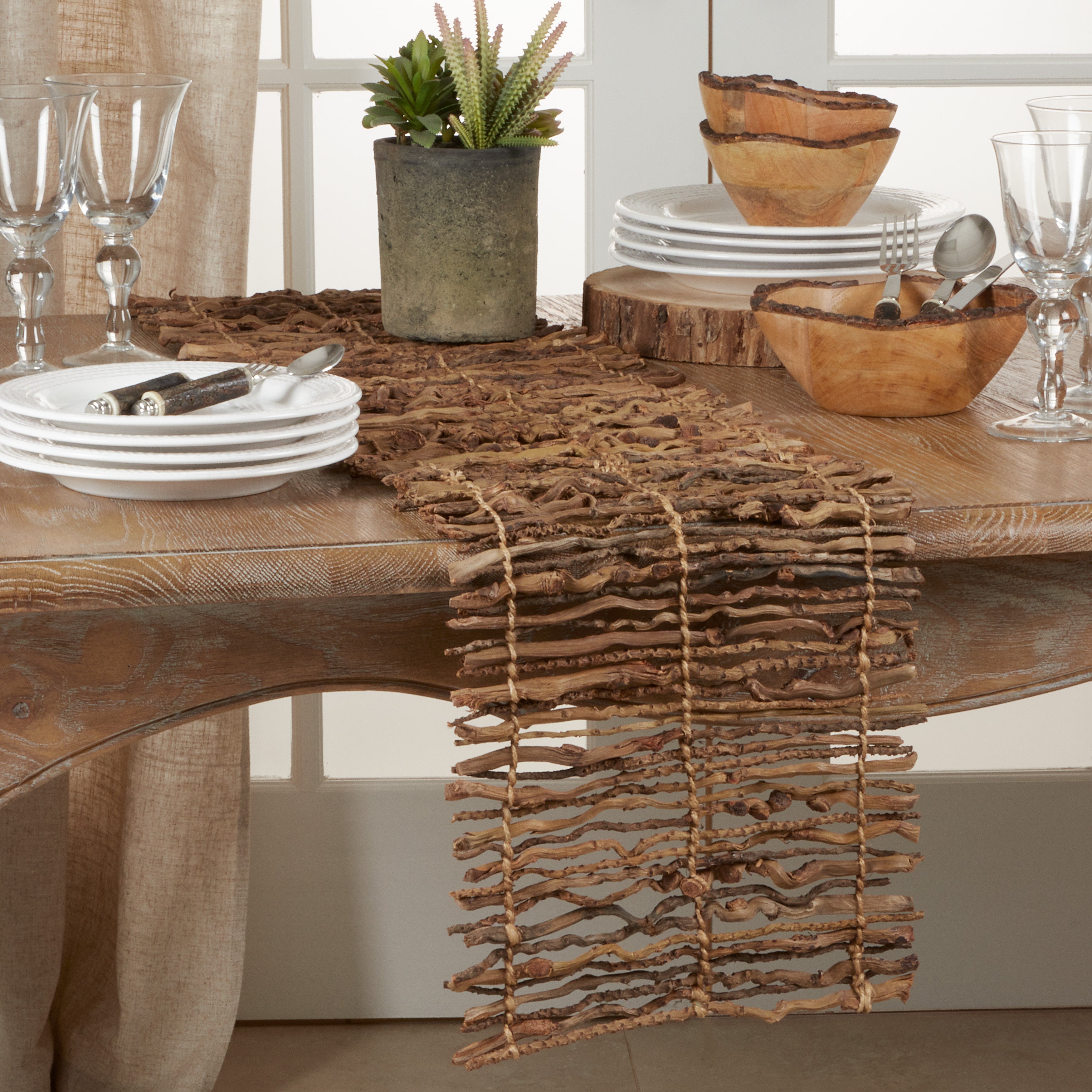 Twig Table Runner