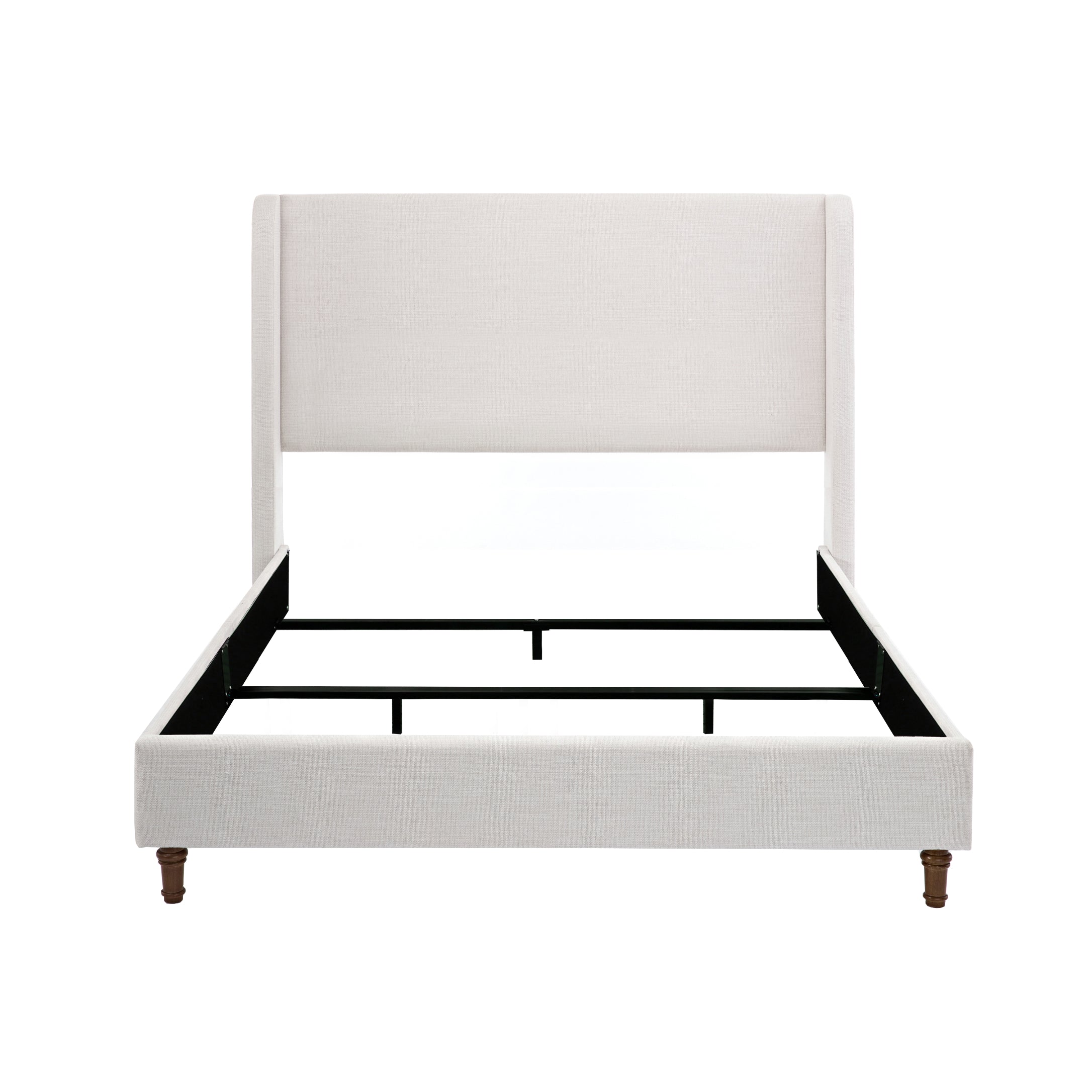 Hayden Upholstered Wingback Bed