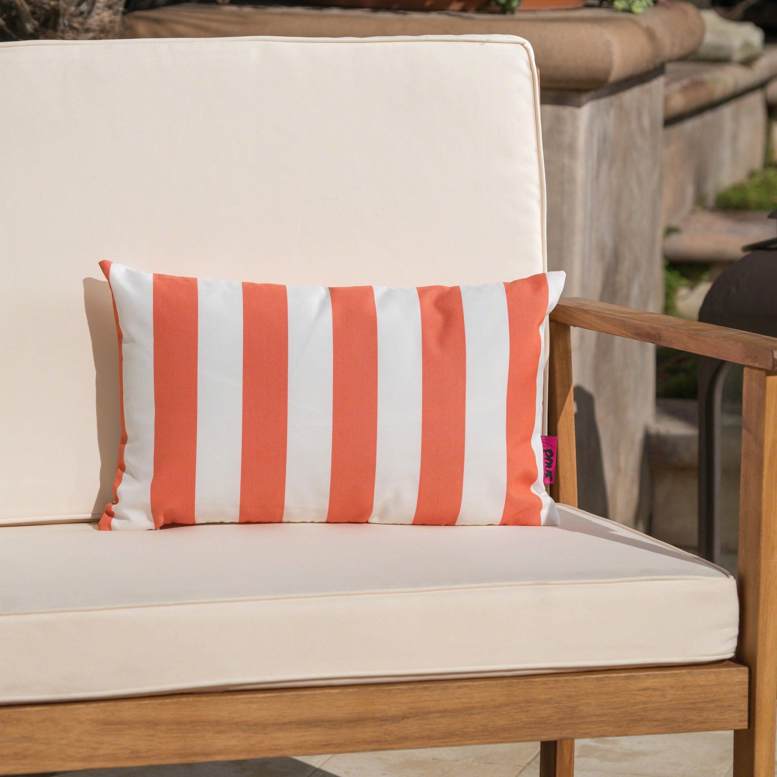 Emulate Outdoor Rectangular Fabric Pillow