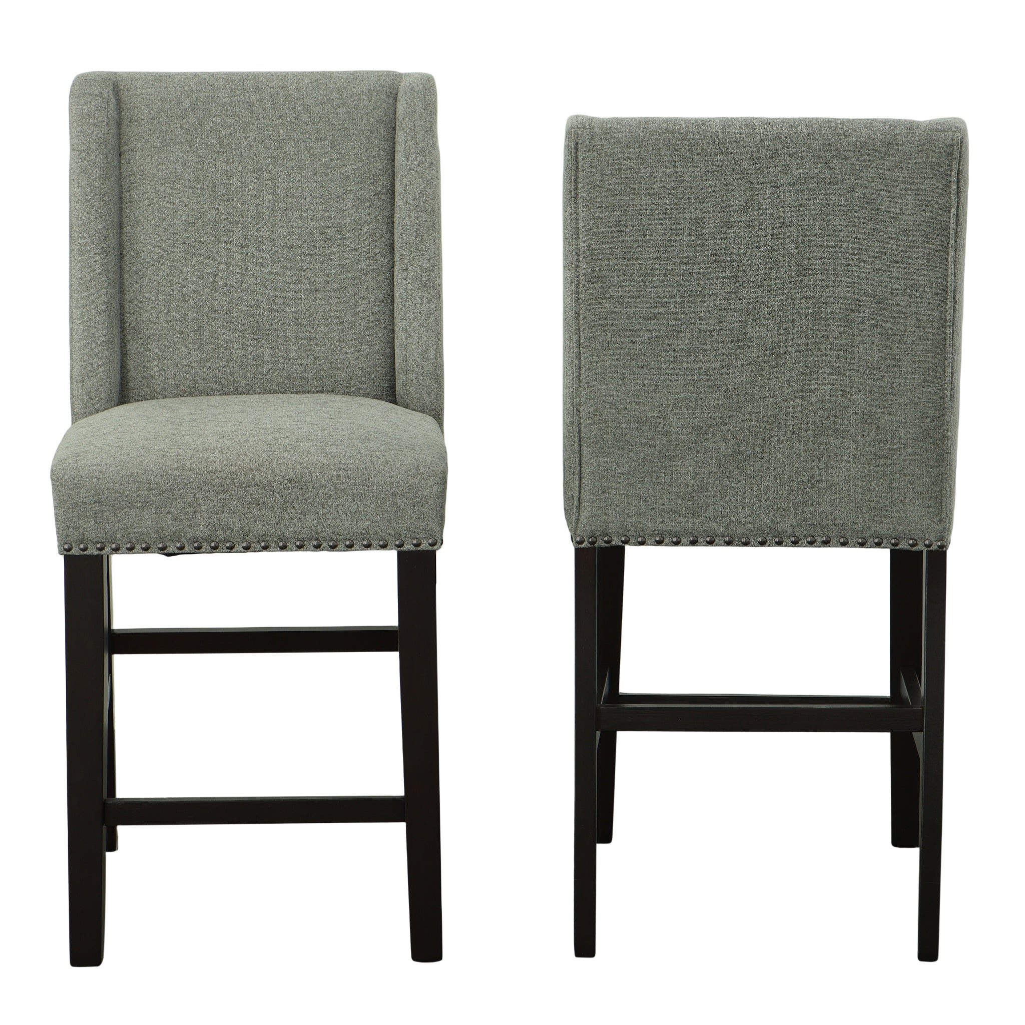 Laurant Upholstered 24 In Counter Stool, Set of 2