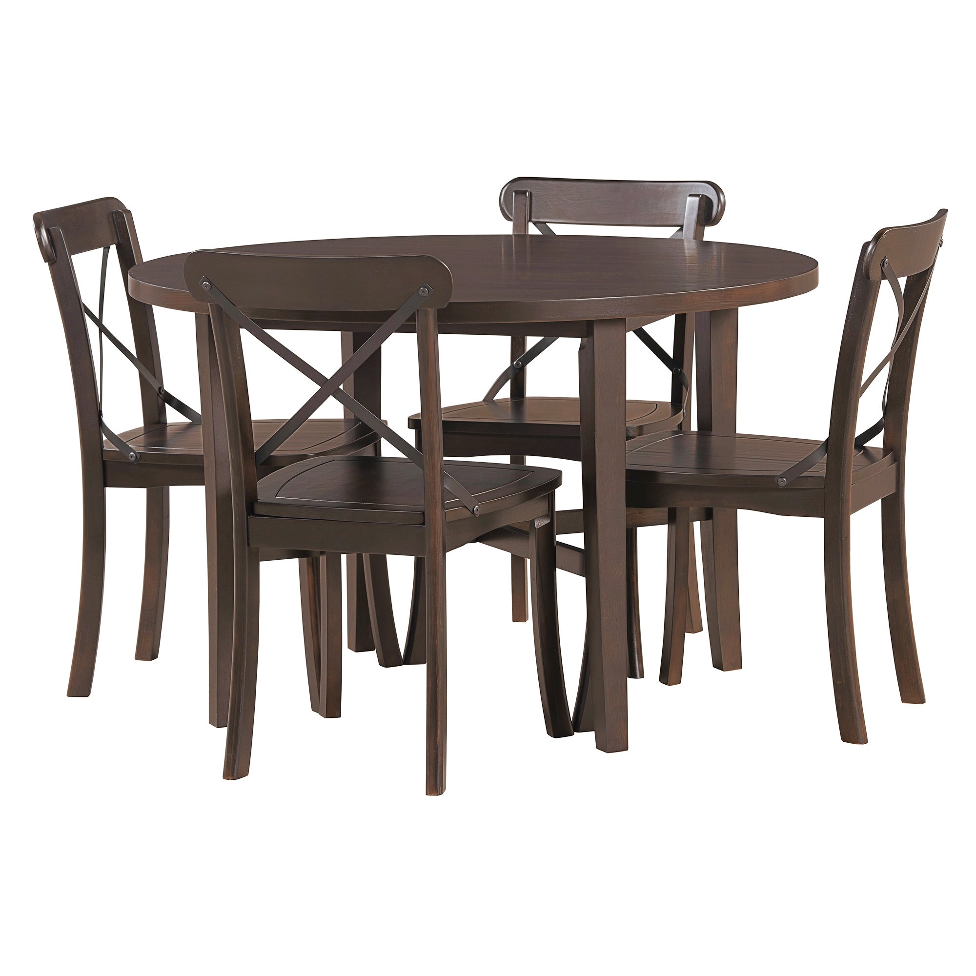 5-Piece Farmhouse Dining Set