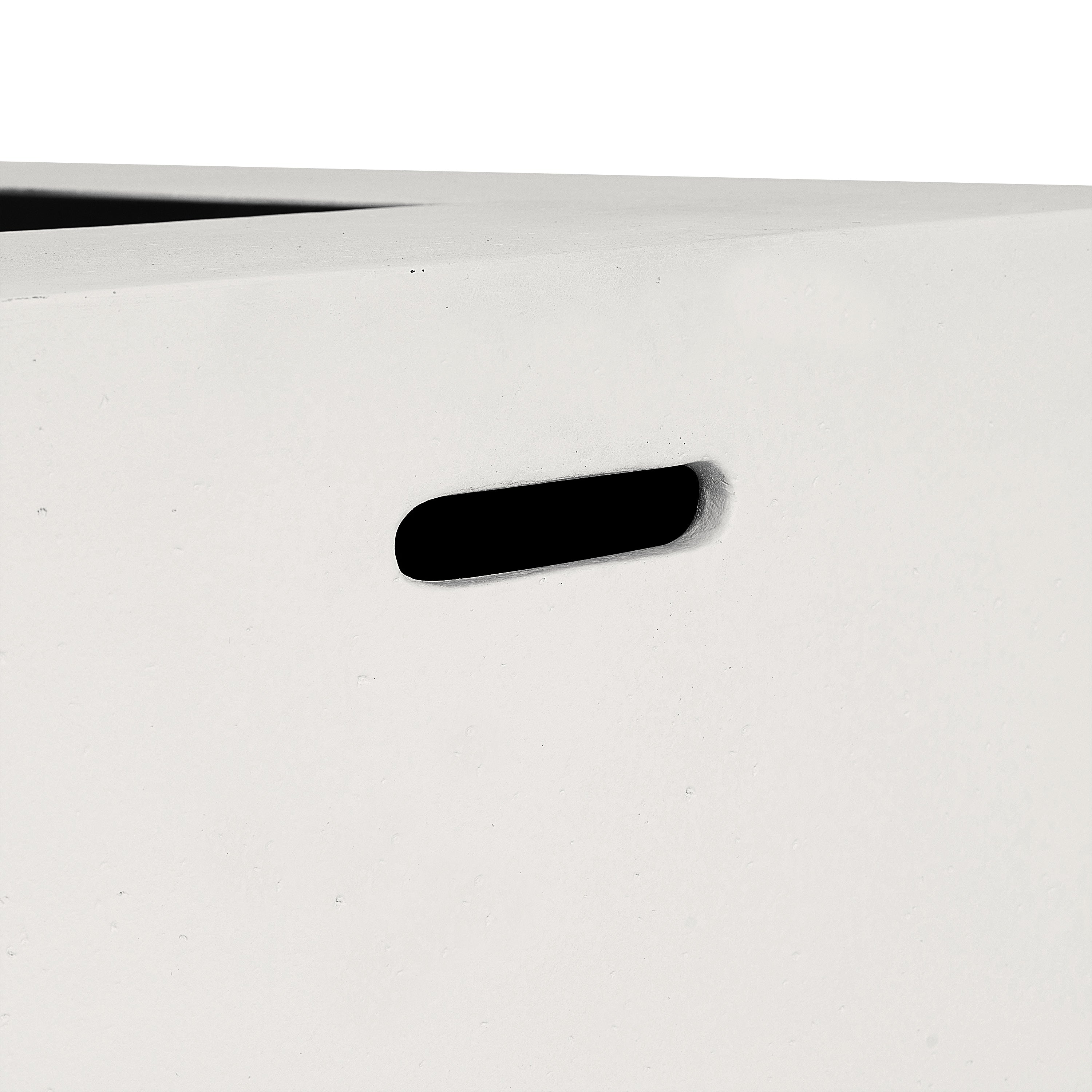 Outdoor 56" Rectangular 50,000 BTU Fire Pit, Tank Cover Not Included