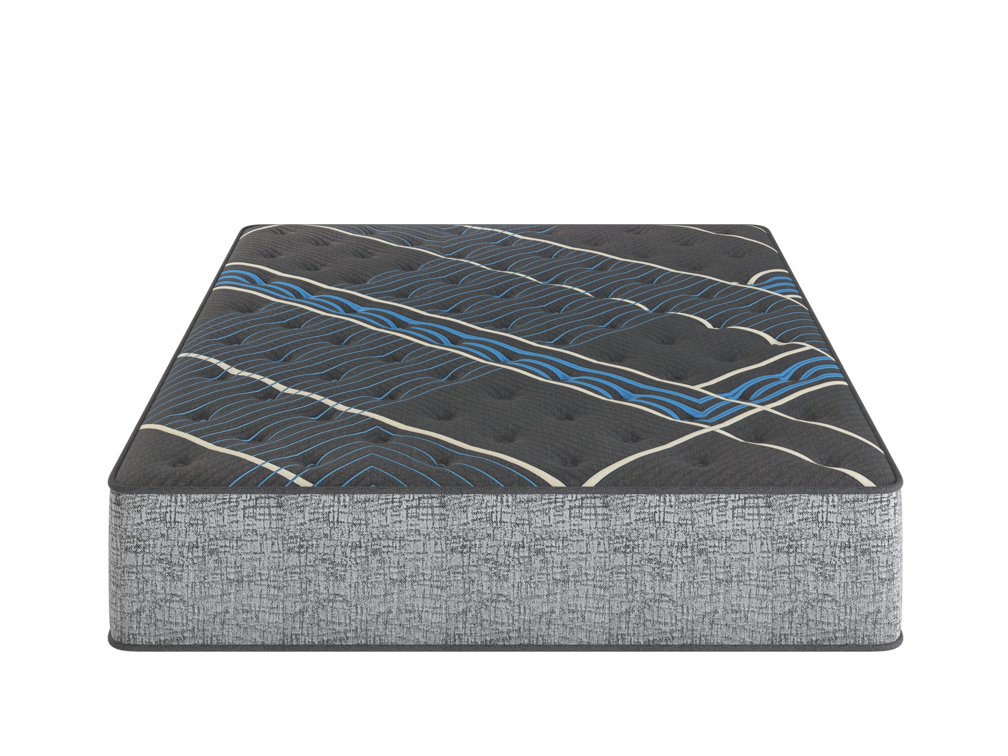 Restonic Comfort Care 14" Hybrid Mattress, Individual Pocketed Coil Mattress, Medium Comfort