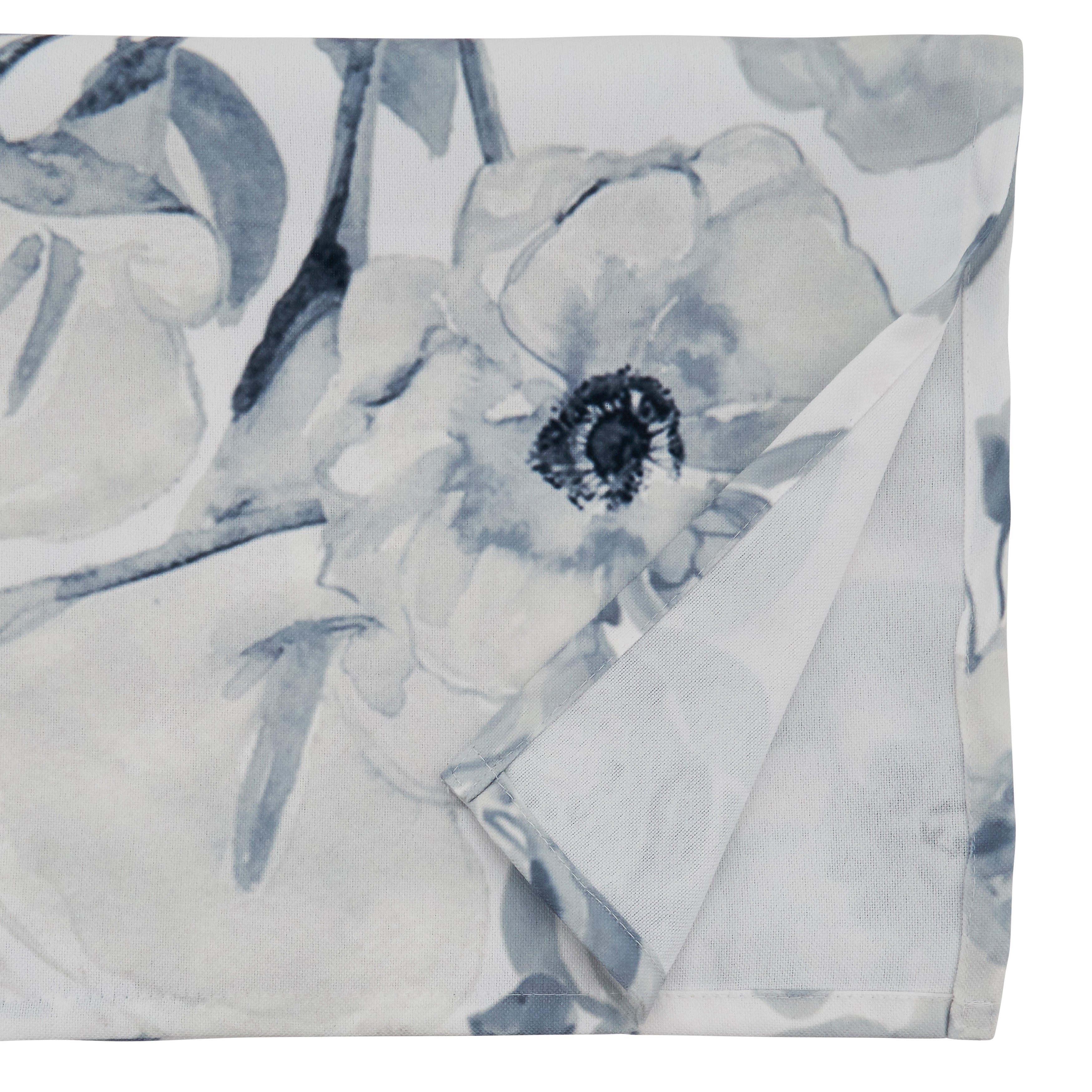 Watercolor Large Floral Table Runner