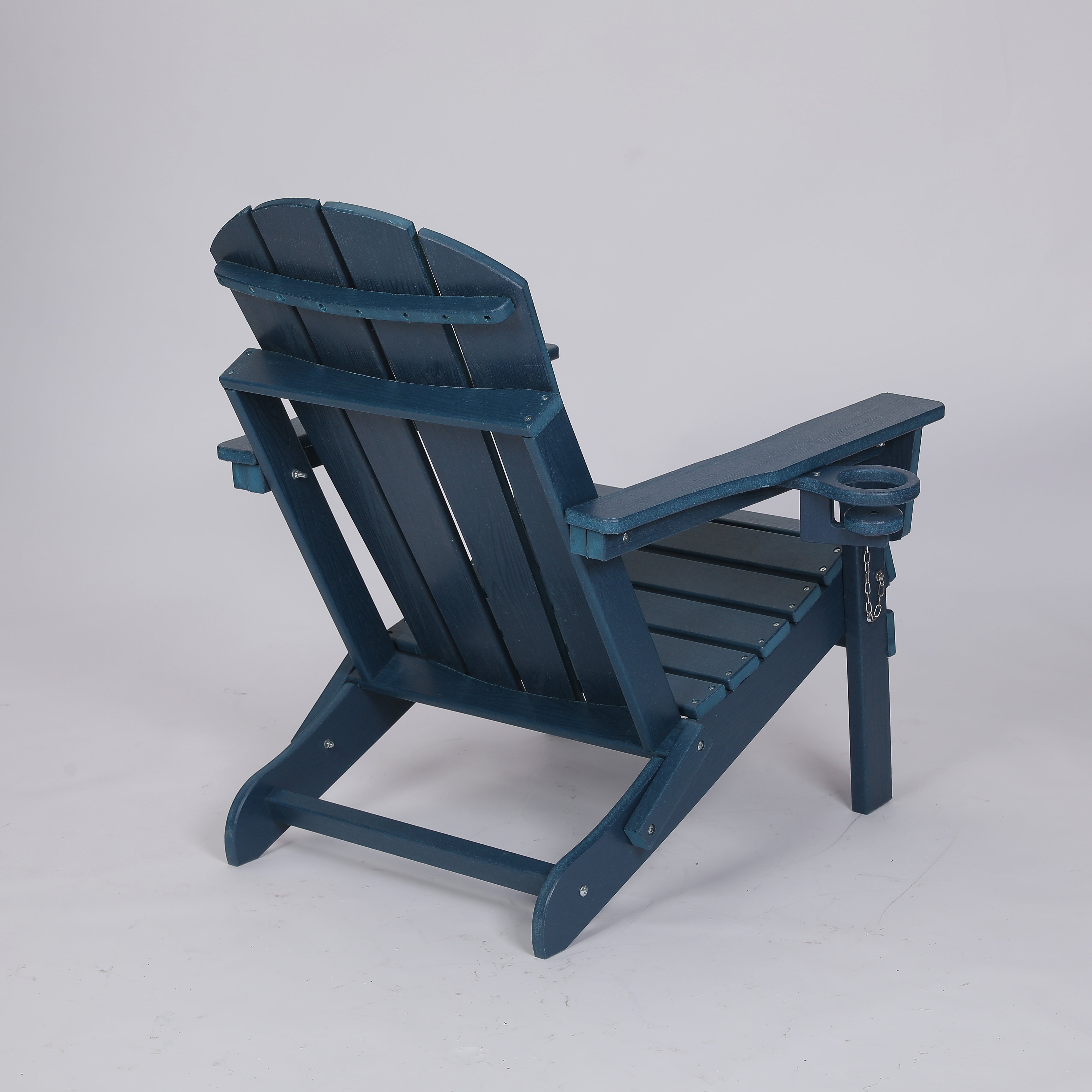 Composite Folding Adirondack Chair with Dual Cup Holder