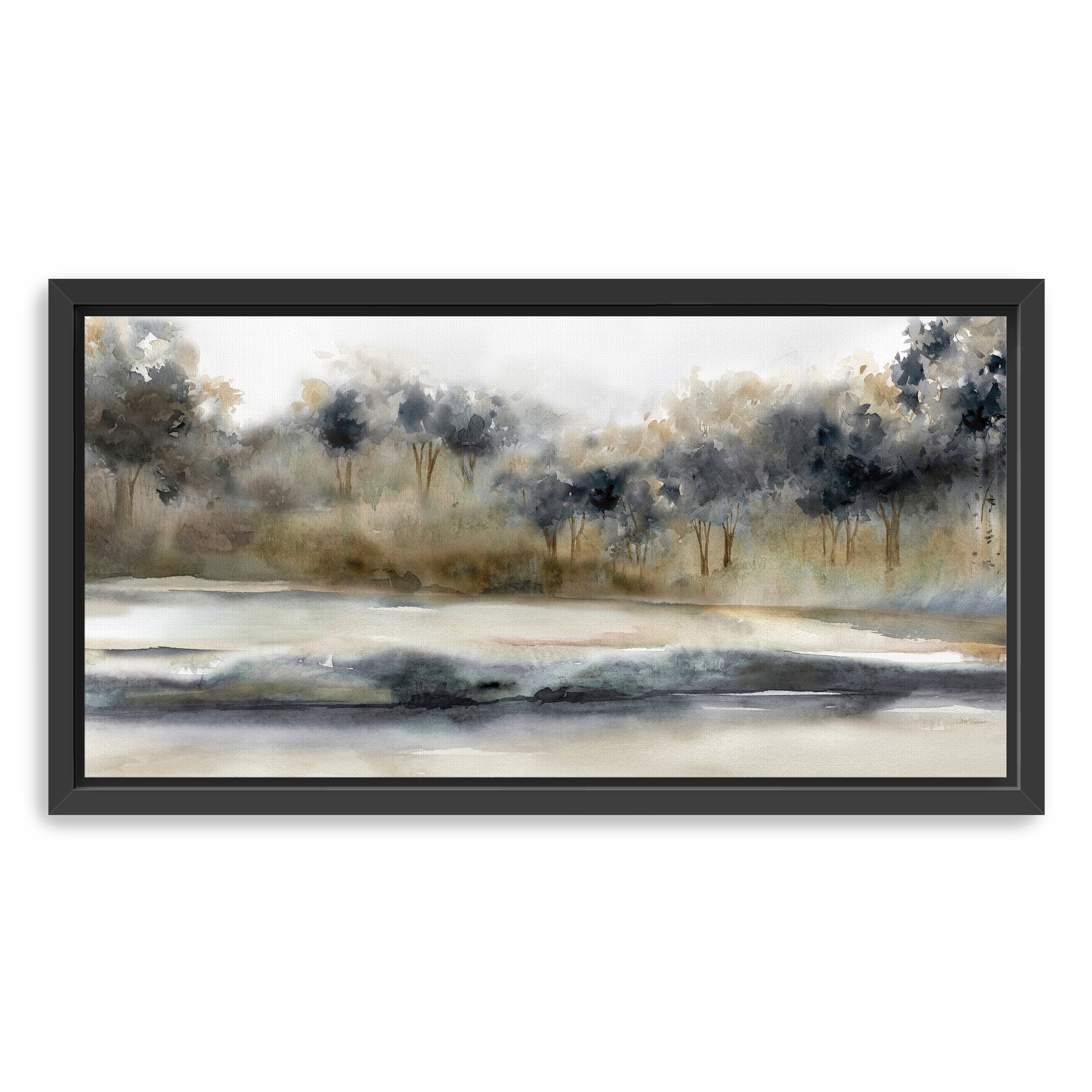 Silent River Canvas Giclee