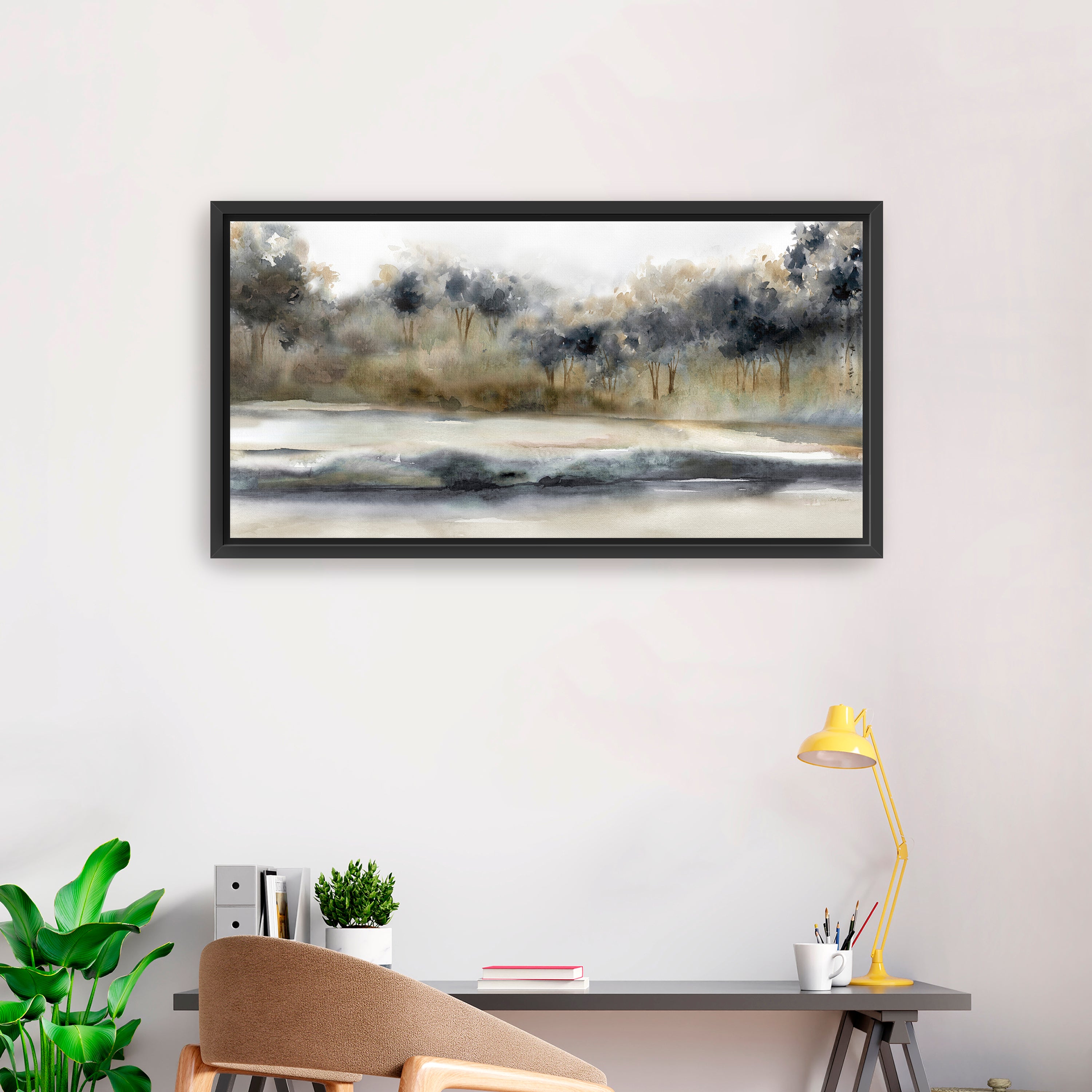 Silent River Canvas Giclee