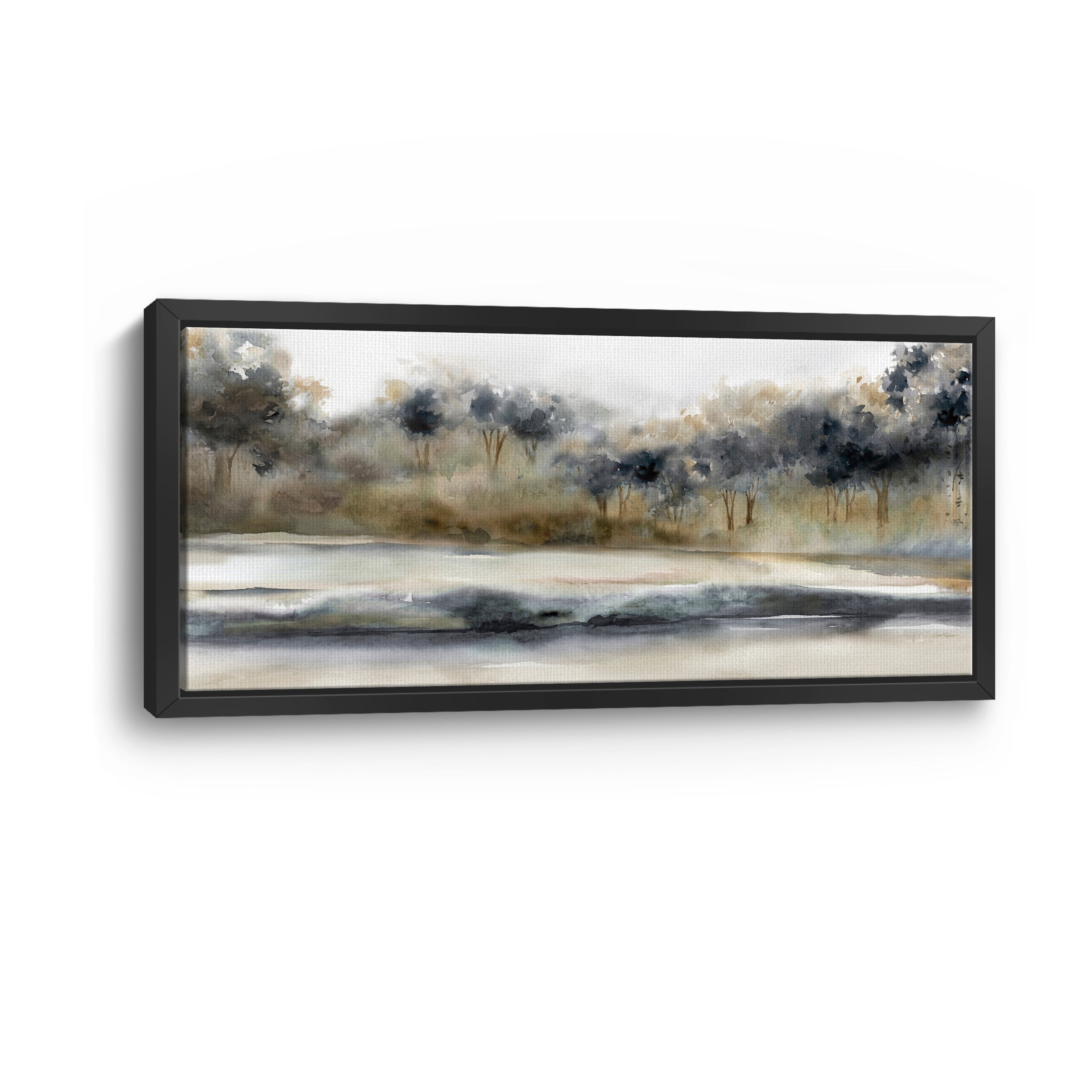 Silent River Canvas Giclee
